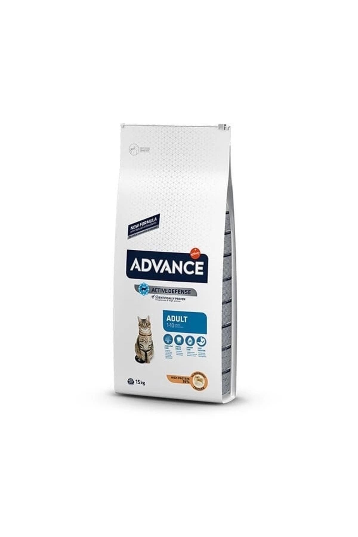 ShopNova Advance Yüksek Proteinli Tavuklu Yetişkin Kedi Maması 15 Kg