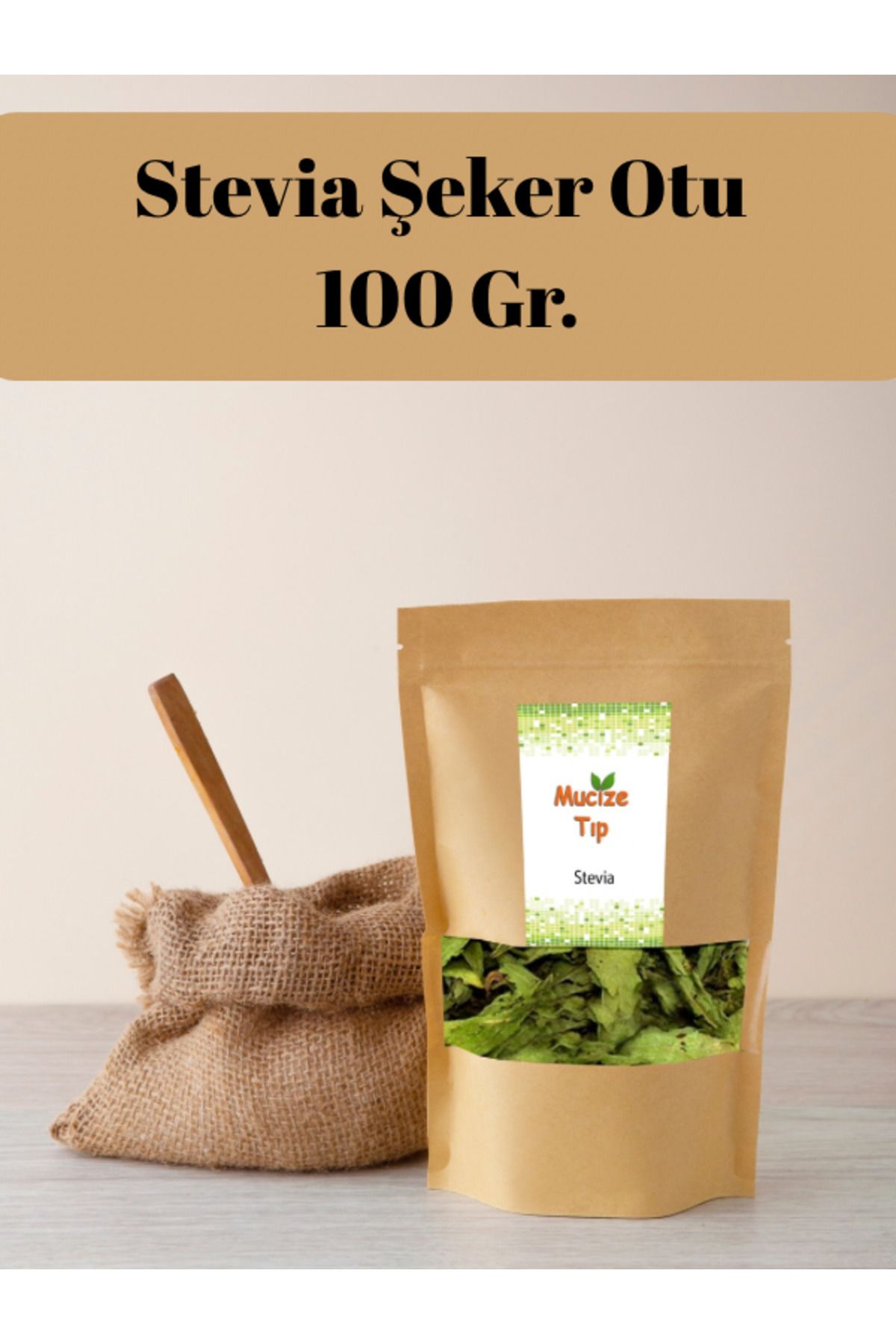 Mucize Tıp Stevia Şeker Otu 100 Gr.