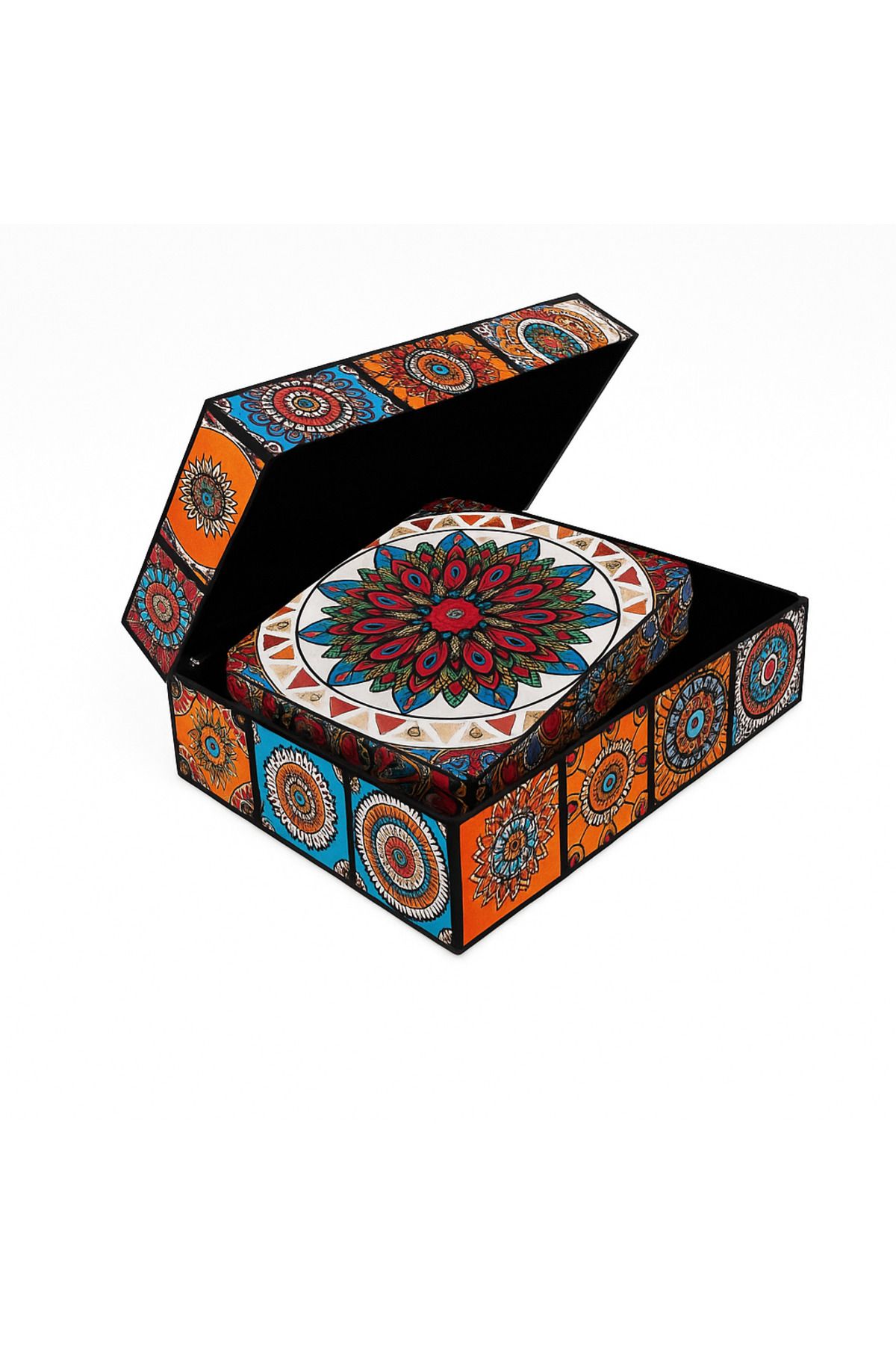 OEM Motifli Mini Makyaj Aynası