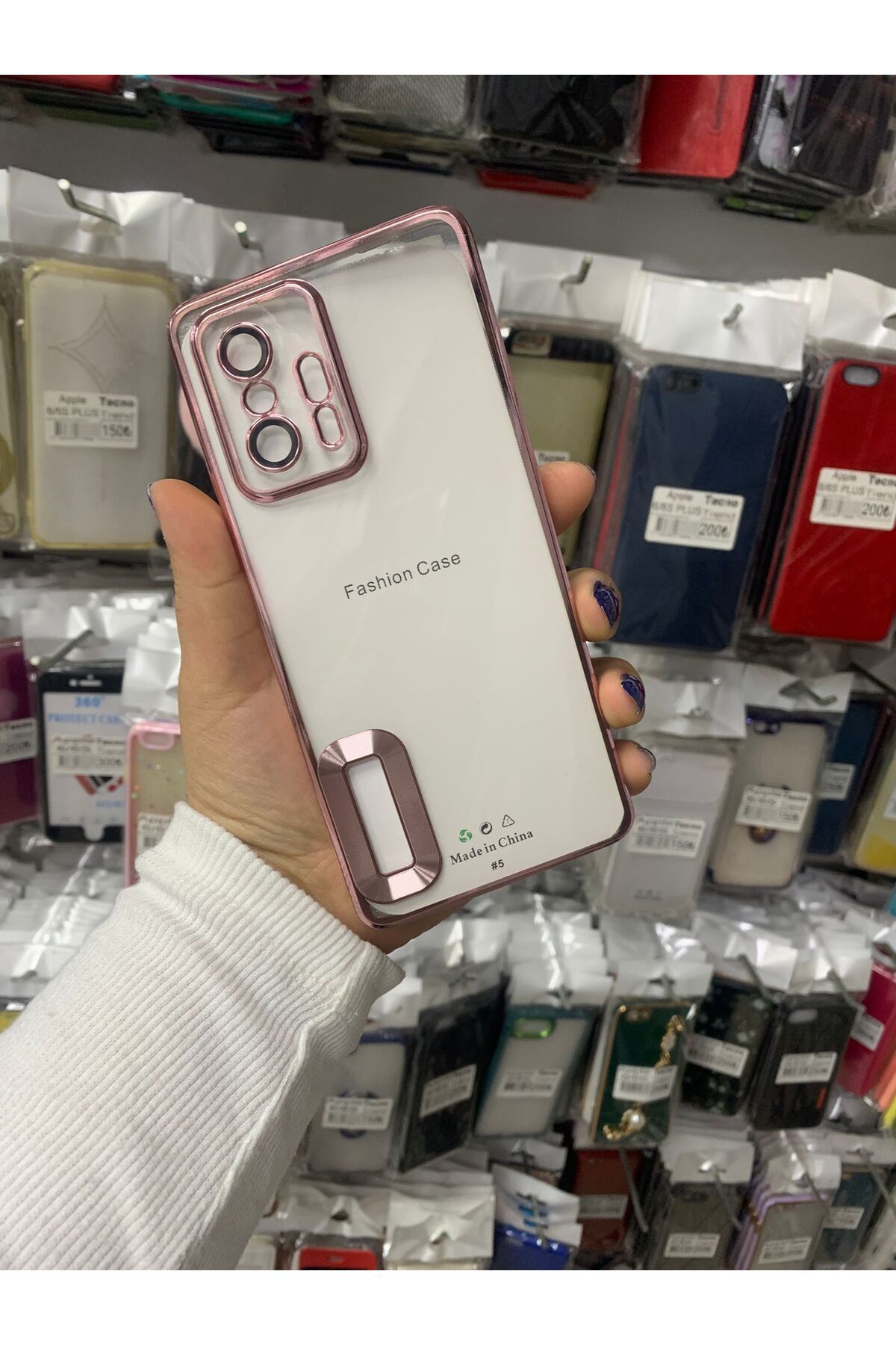 TECNOTREND Xiaomi Mİ 11T/ Mİ 11T Pro 5g Uyumlu Kılıf Kamera Korumalı Logo Gösteren Omega Kapak