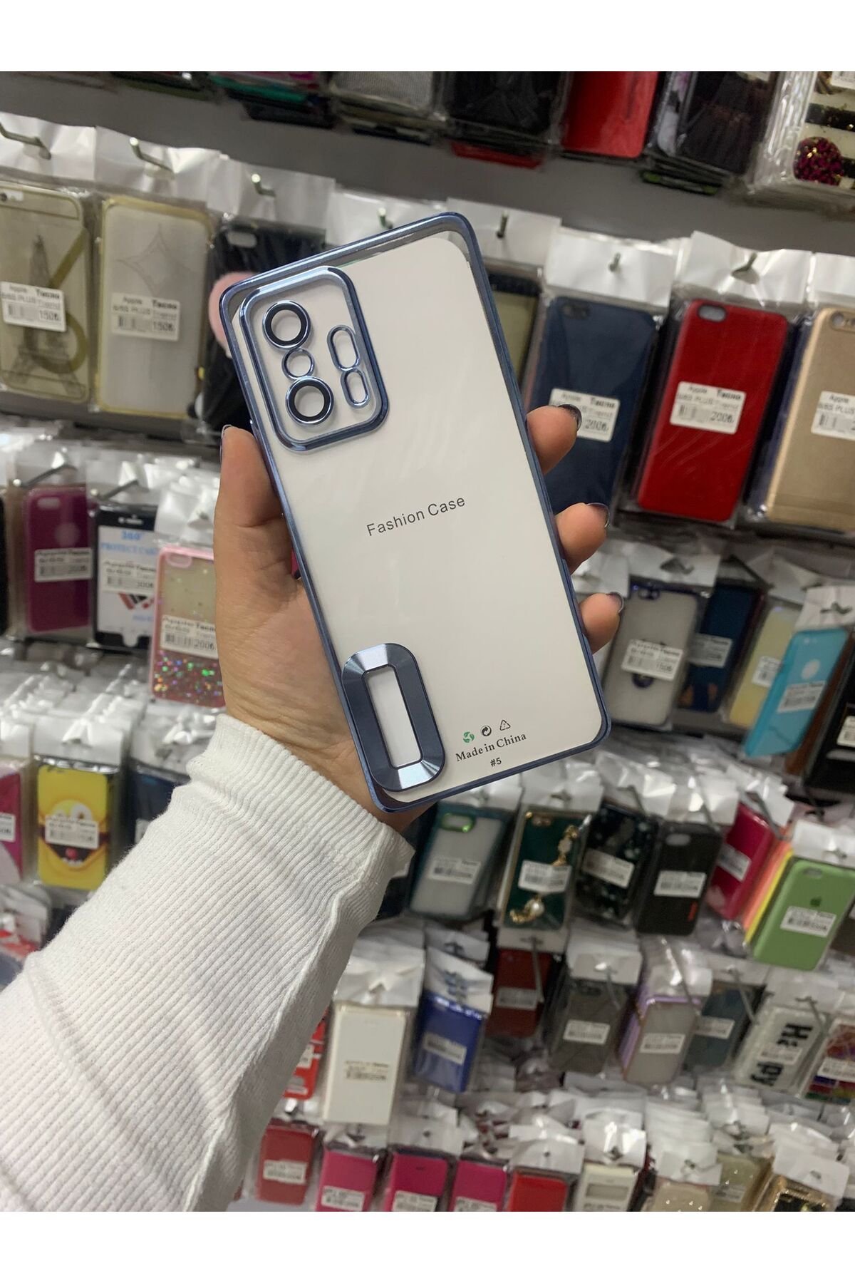 TECNOTREND Xiaomi Mİ 11T/ Mİ 11T Pro 5g Uyumlu Kılıf Kamera Korumalı Logo Gösteren Omega Kapak