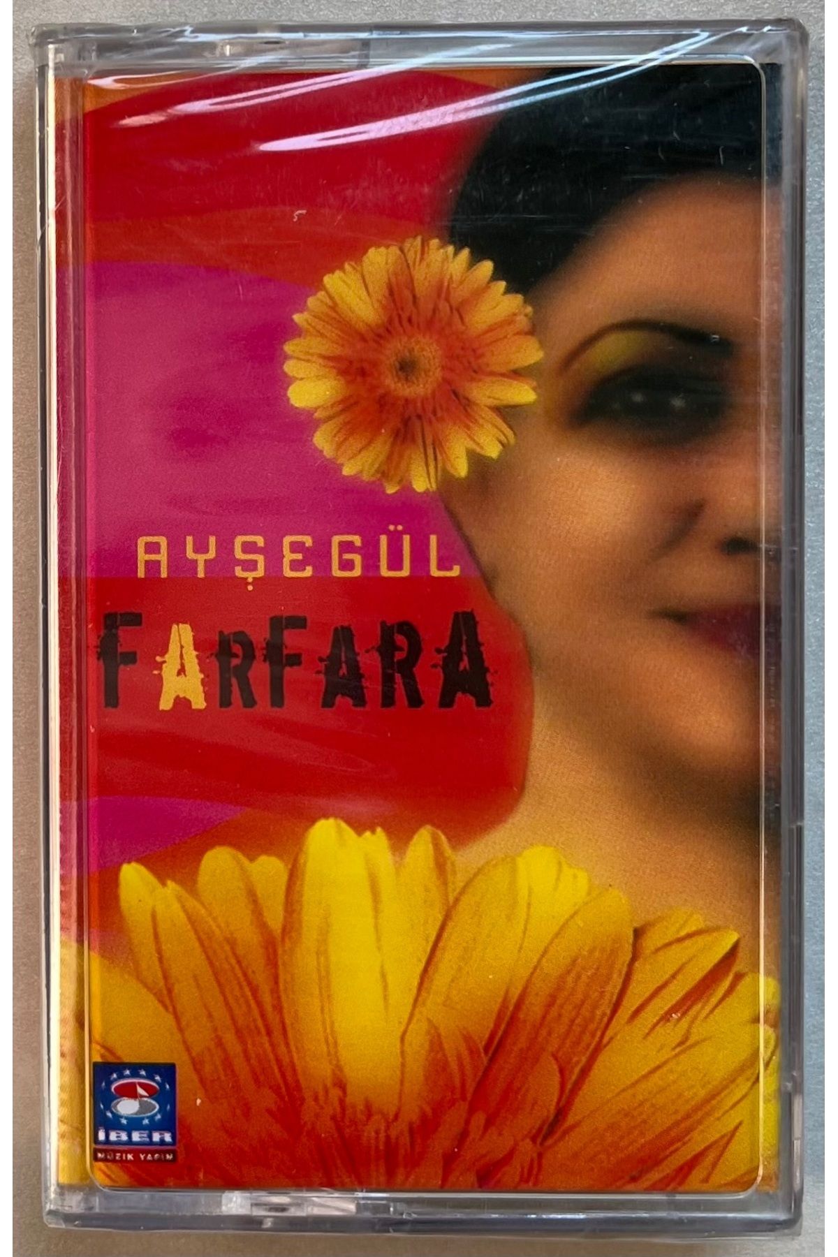 Plakevi İzmir Ayşegül Farfara Kaset (Jelatininde Sıfır Orjnal Dönem Baskı Kaset)
