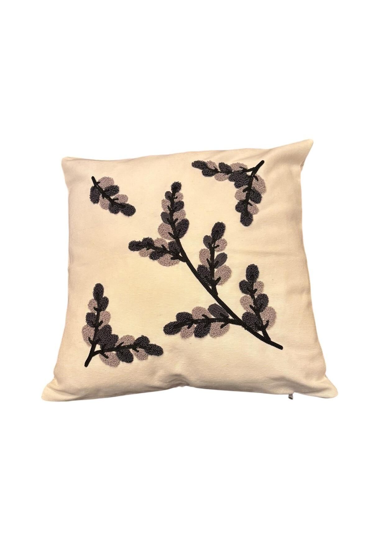 Goshıkı İki RenkPamuklu Comfort Kırlent Kılıf 42X42