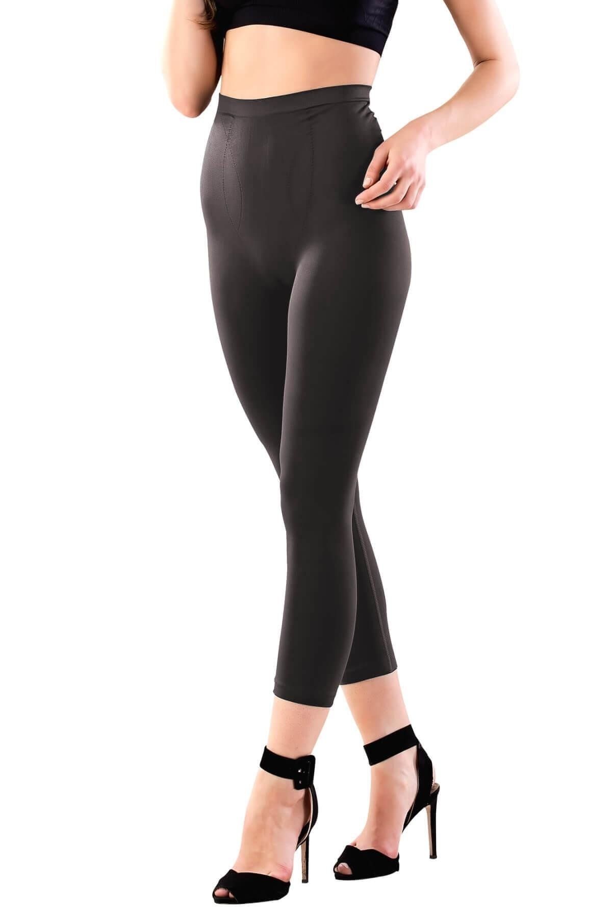 Moon wear Antrasit Mı Emay 3810 Tayt Korse