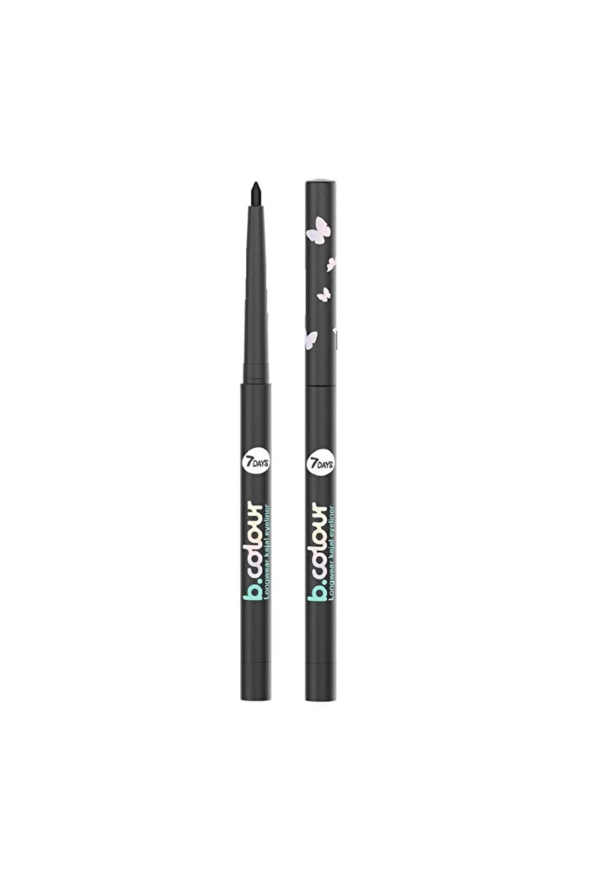 7DAYS B.Colour Longwear Kajal Eyeliner - 07 Black - 1 adet
