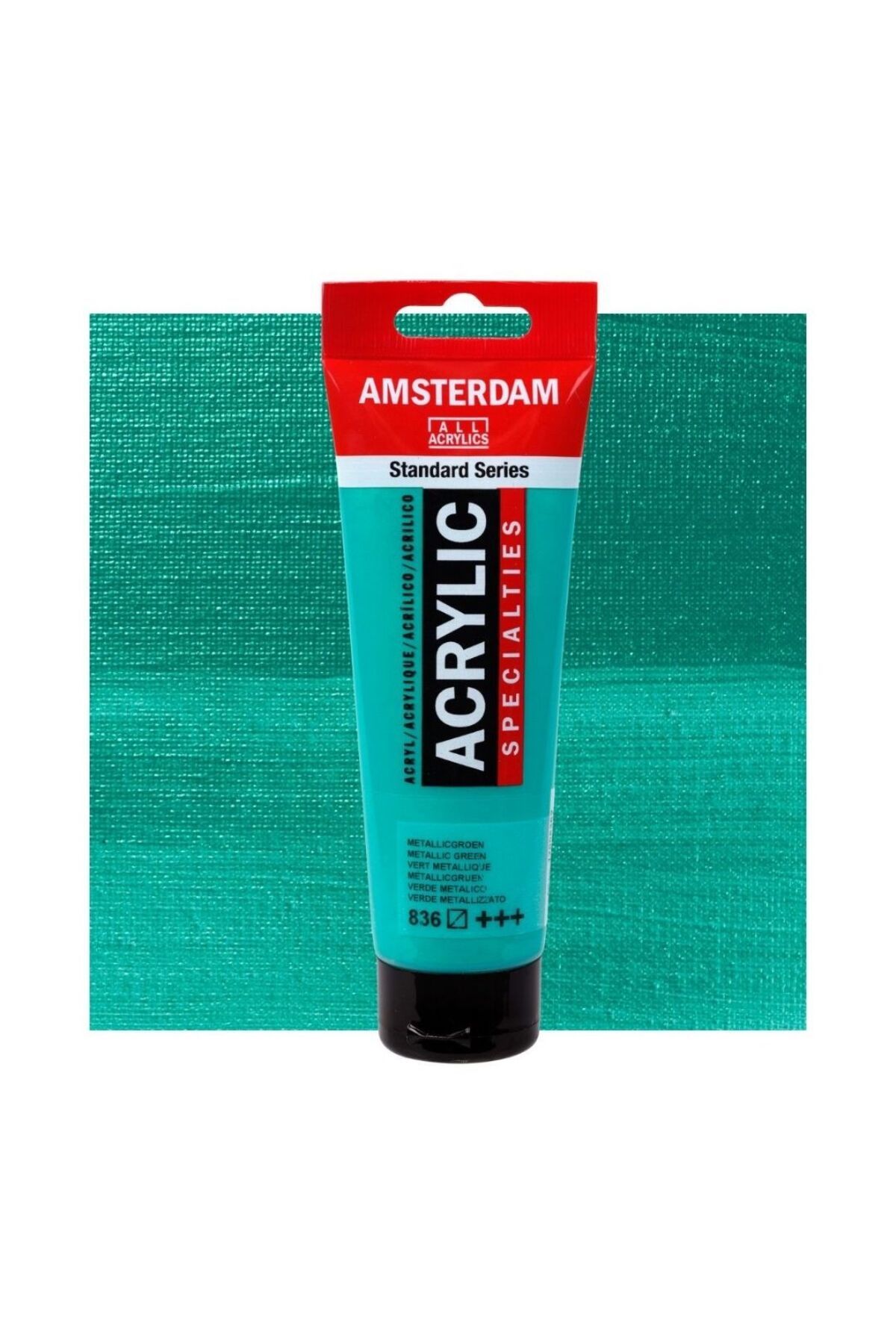 Amsterdam Akrilik Boya 120ml Yeni Renkler 836 Metallic Green