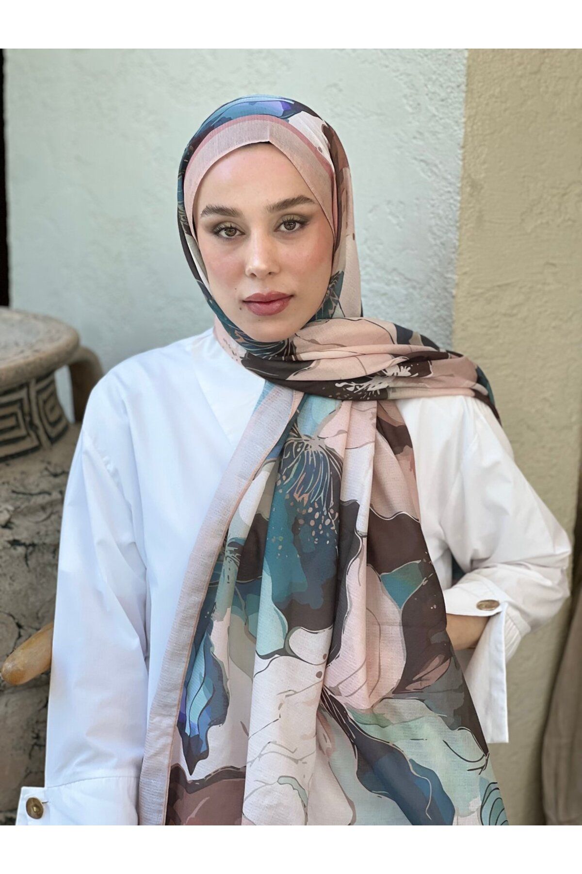 Modakaşmir Florica Desen Lina Şal