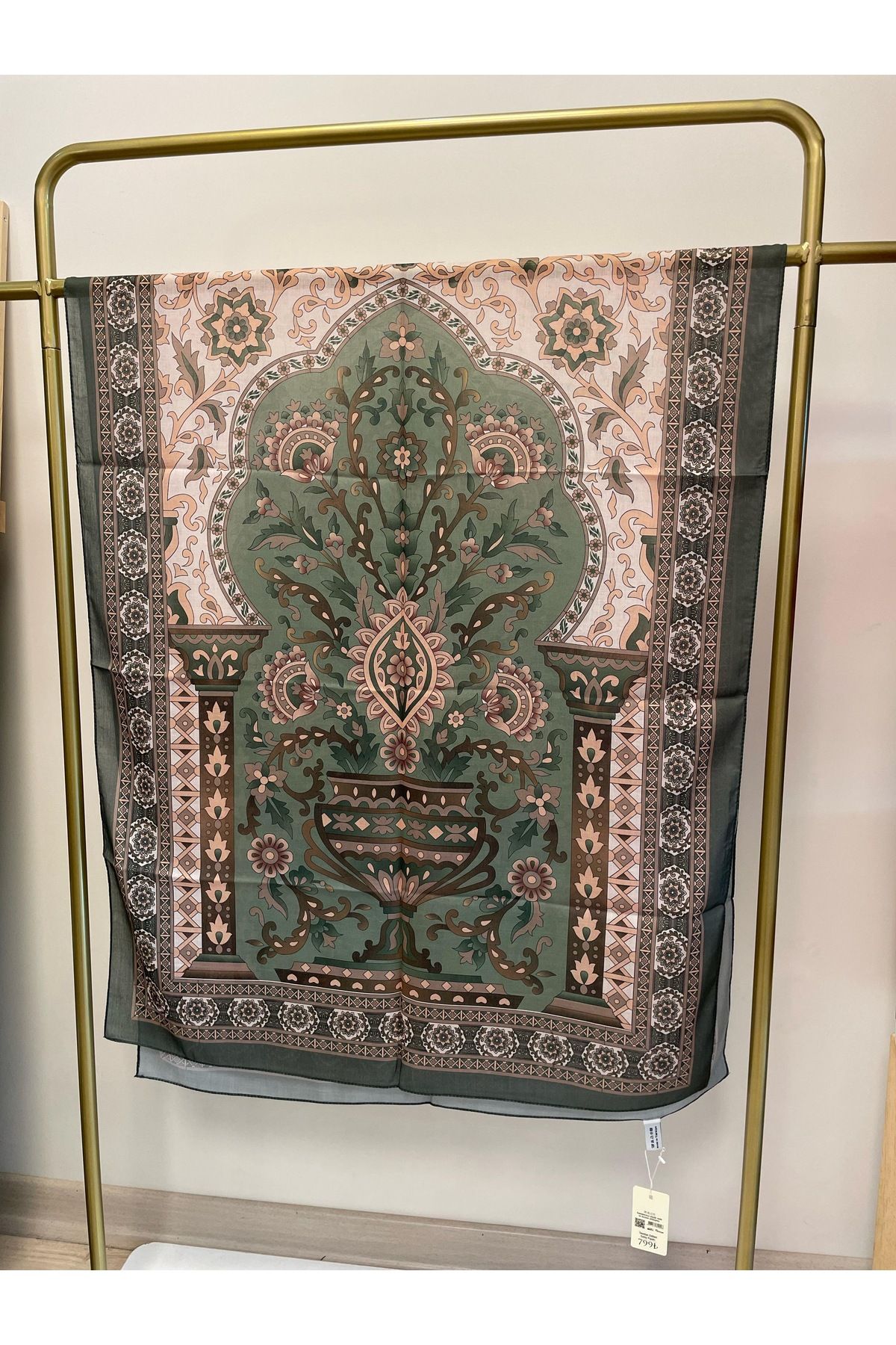 MENESSA Pamuk Soft Marrakech Desen Şal
