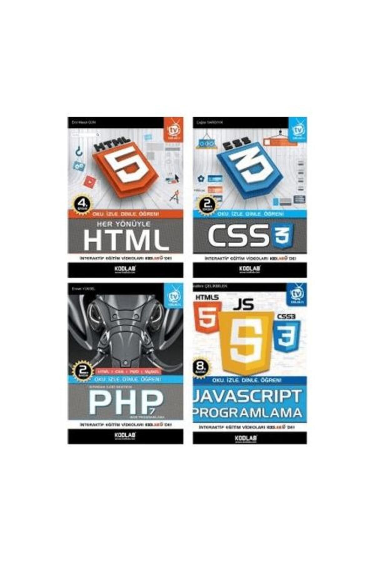 Kodlab Yayın Dağıtım Web Programlama Seti 2 (4 Kitap Takım)