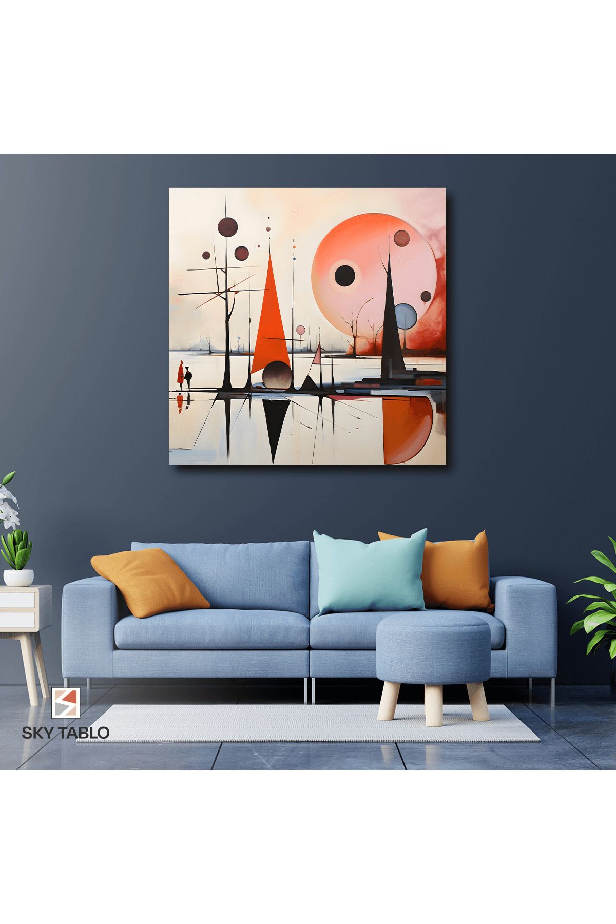 Home Kırmızı Gezegenin Sessizliği Kanvas Tablo