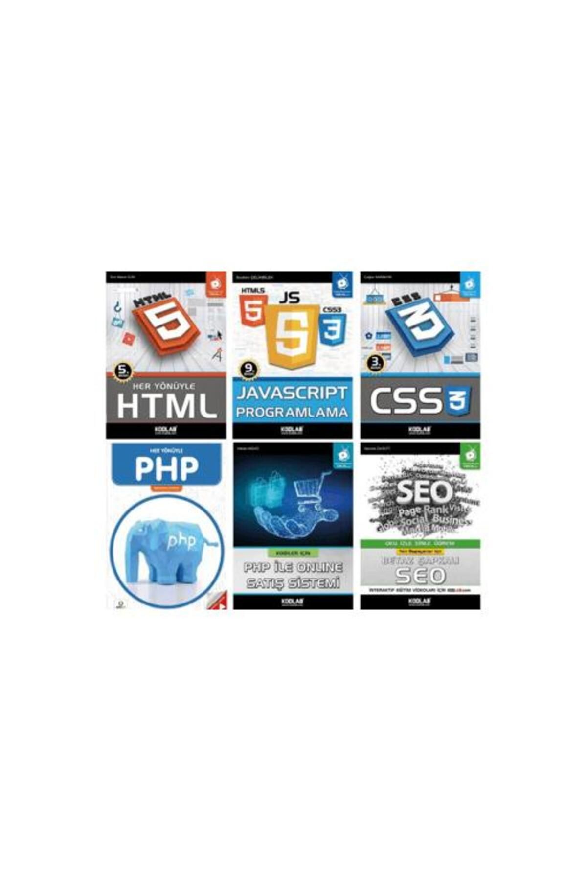 Kodlab Yayın Dağıtım PHP ile WEB Programlama Seti 2 (6 Kitap Takım)