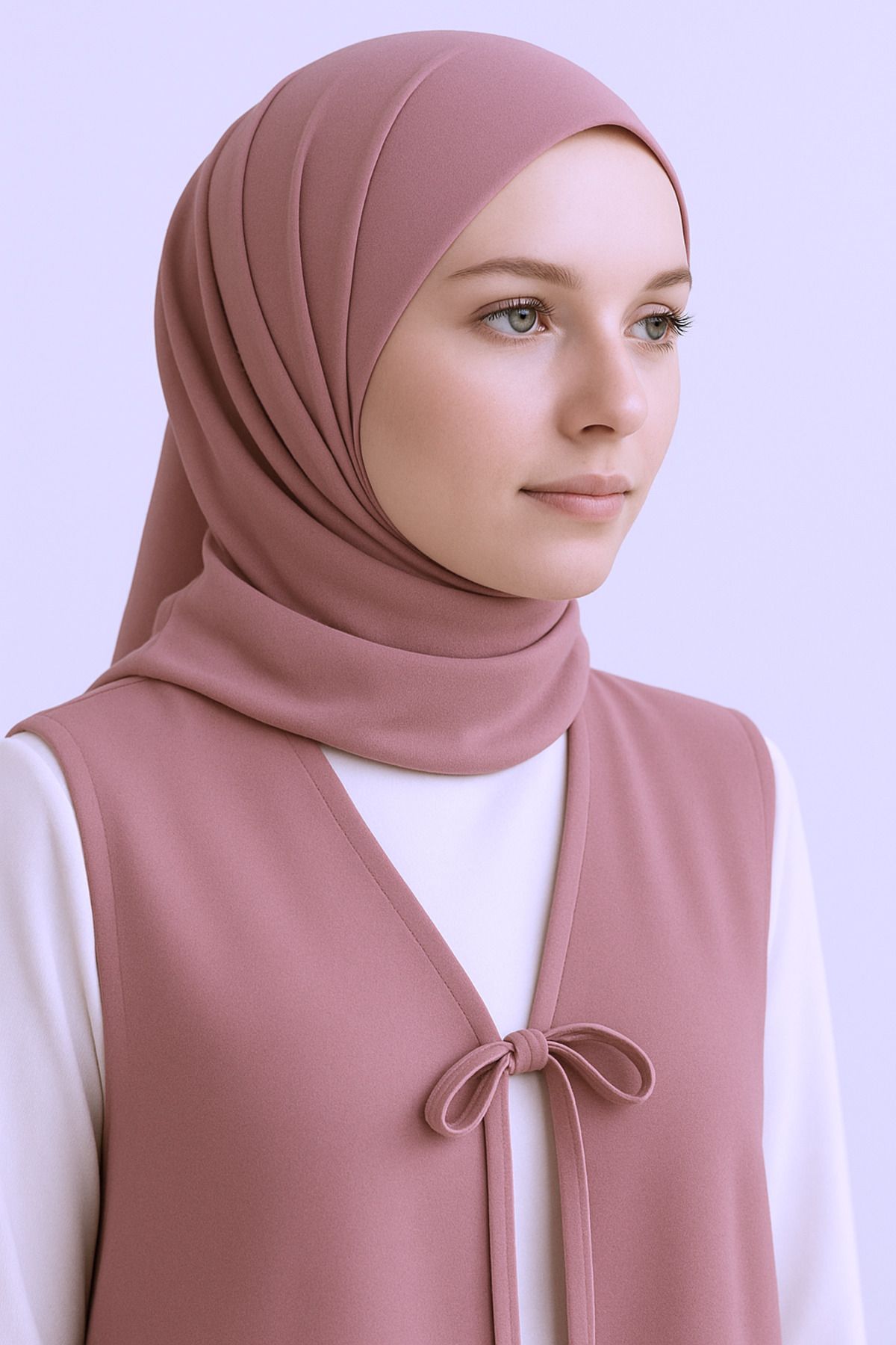 Misue Handmade Medine İpeği Şal, 75X190 Dökümlü, Kaymaz, Kırışmaz, Hafif ve Rahat Kumaş, Tesettür Baş Örtüsü