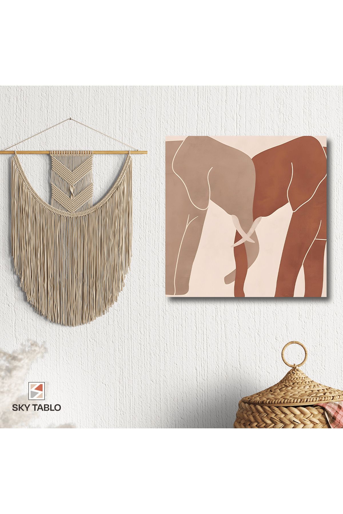 Home Sessiz Yakınlık Kanvas Tablo