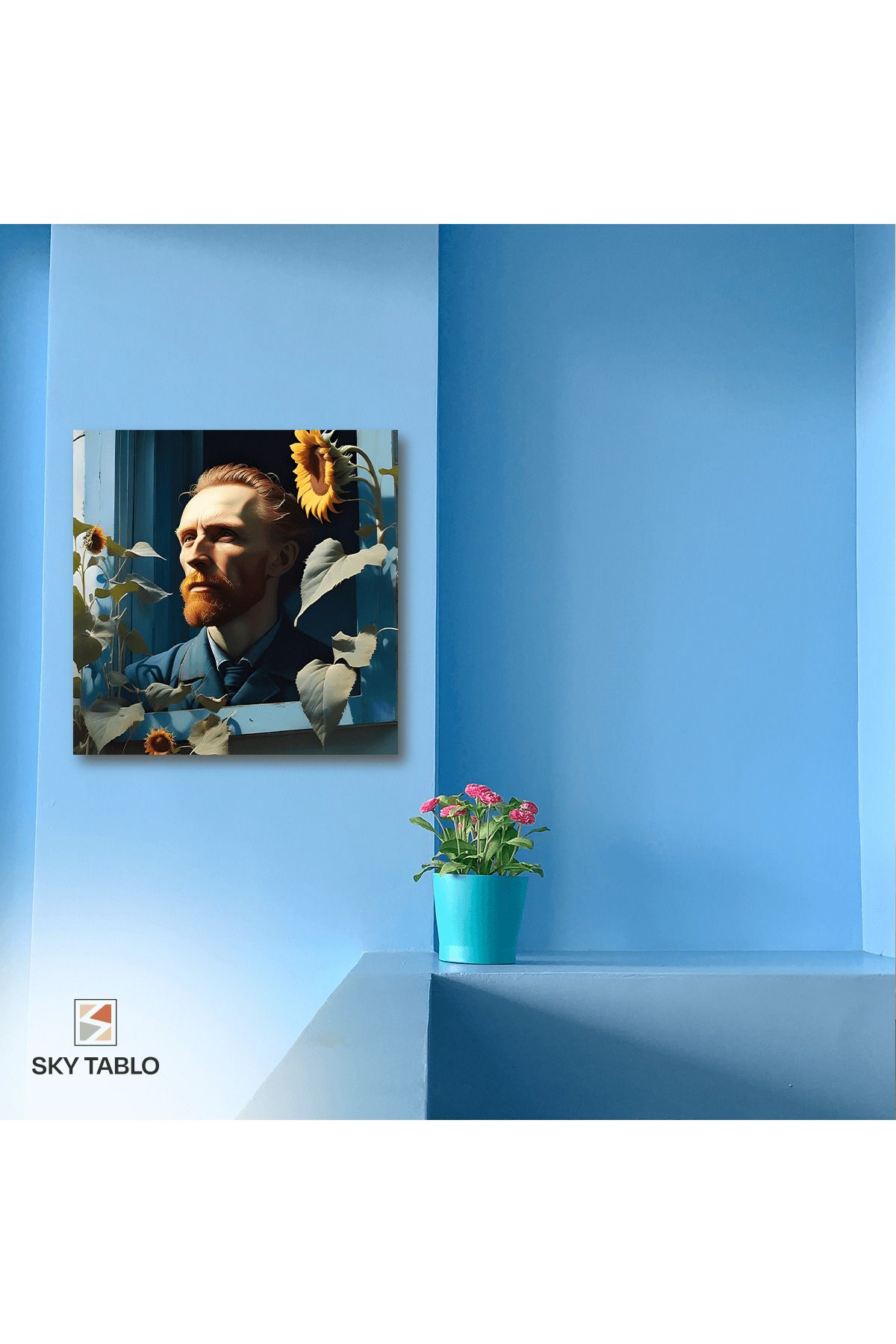Home Van Gogh’un Penceresi Kanvas Tablo