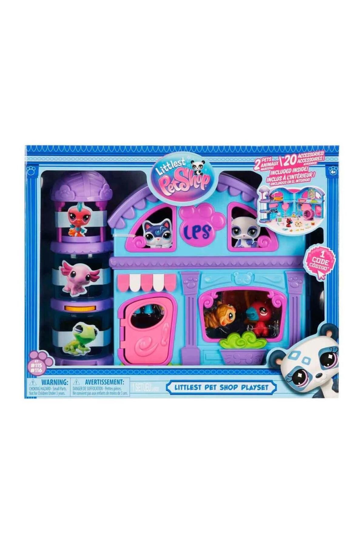 NW NessiWorld Nessiworld 0575 Littlest Pet Shop Minişler Oyun Seti