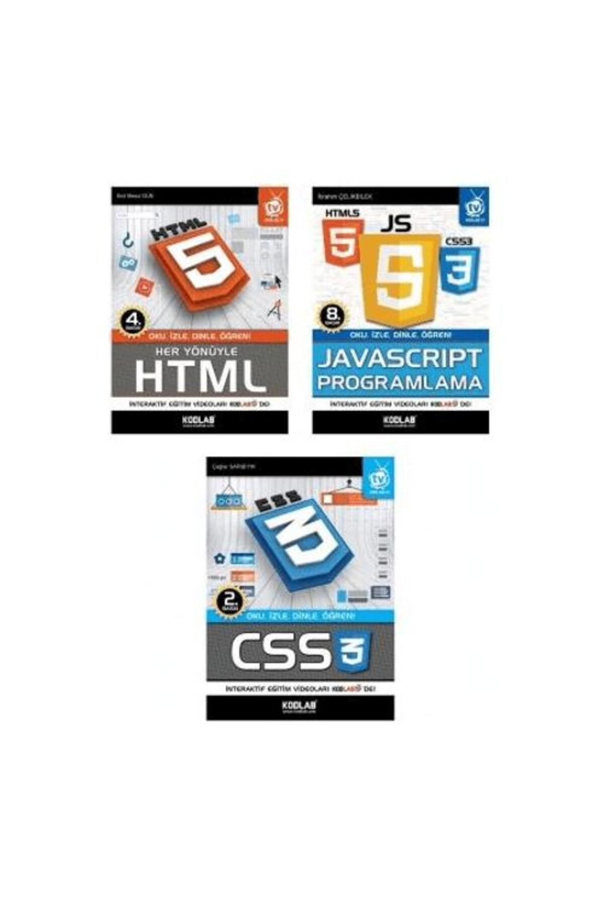 Kodlab Yayın Dağıtım Web Programlama Seti (3 Kitap Takım)