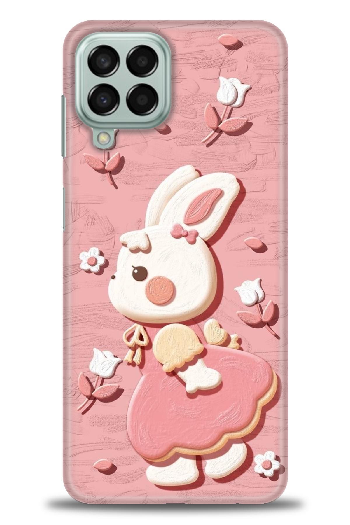 CooperTech Samsung Galaxy M33 İle Uyumlu HD Baskılı Desenli Silikon Kılıf - 838