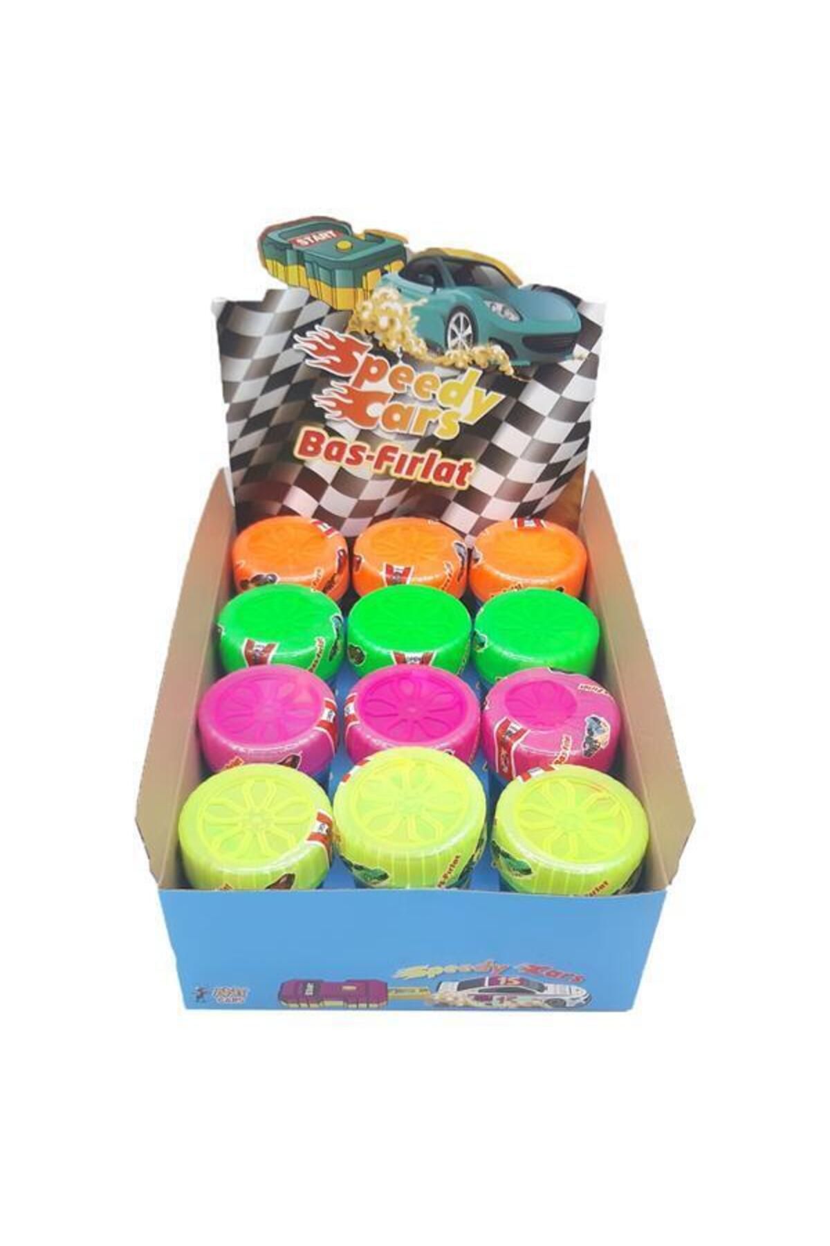merland benvecocuk Speedy Cars Bas Fırlat 10 Cm - ASYA10008 (Lisinya)