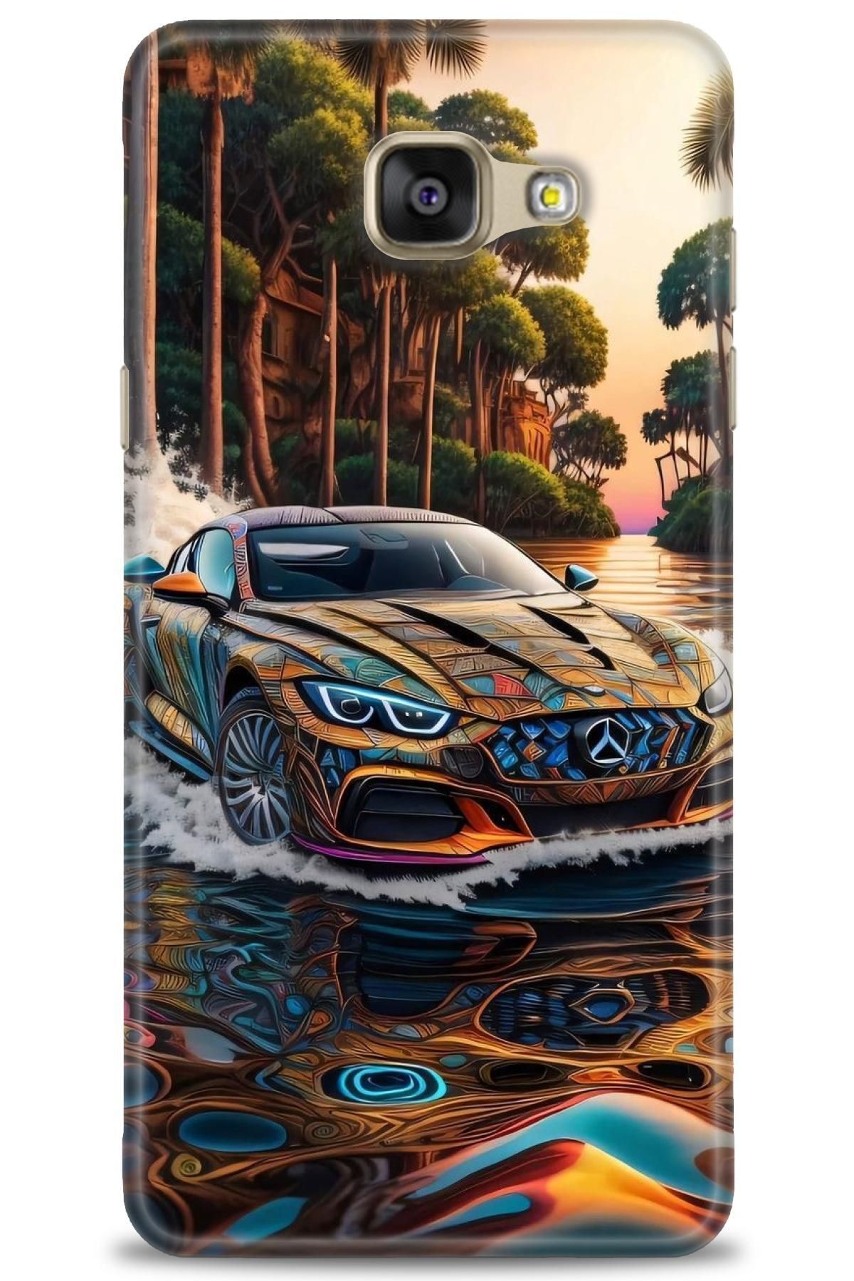 CooperTech Samsung Galaxy A3 2017 İle Uyumlu HD Baskılı Desenli Silikon Kılıf - 577