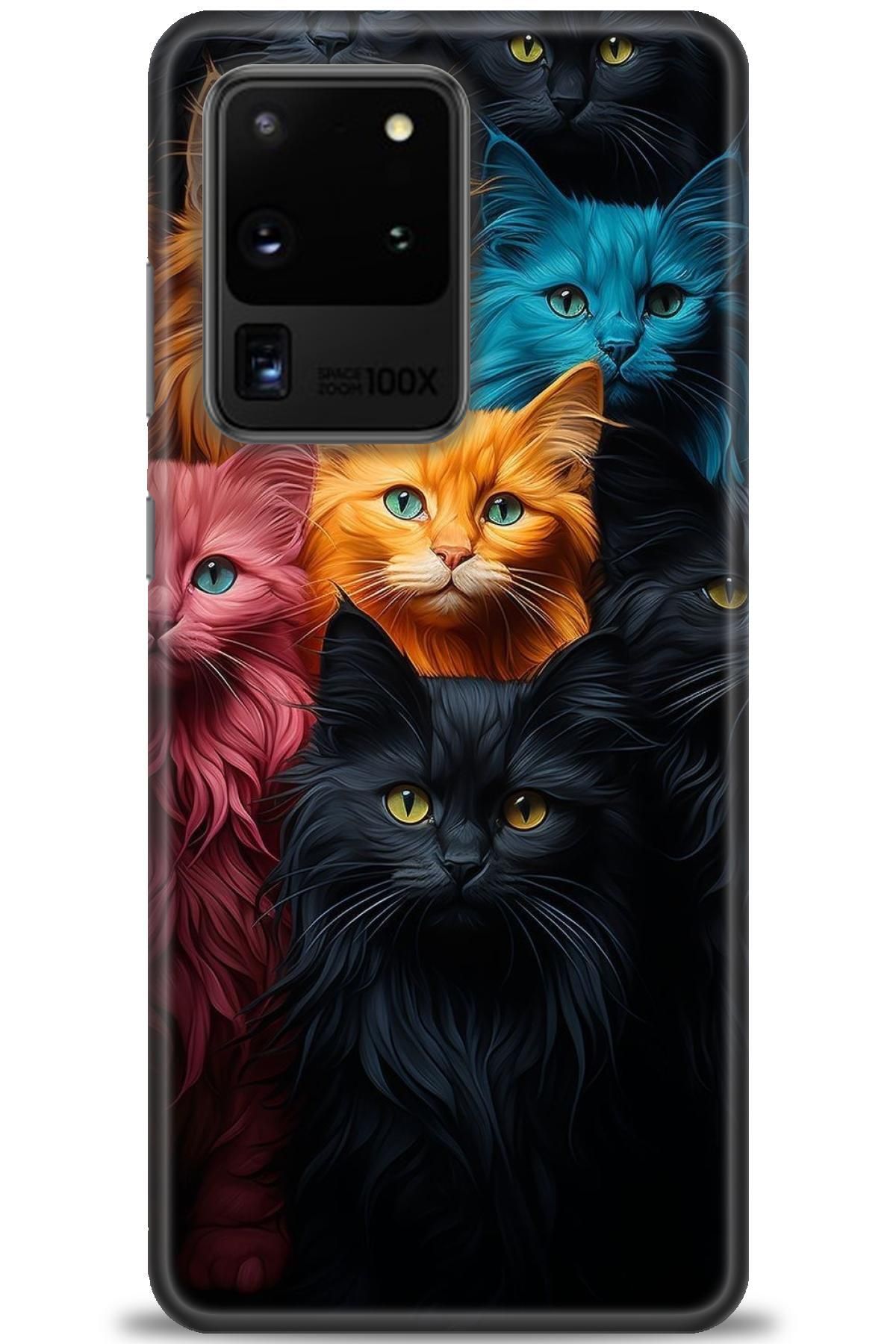 CooperTech Samsung Galaxy S20 Utra İle Uyumlu HD Baskılı Desenli Silikon Kılıf - 126
