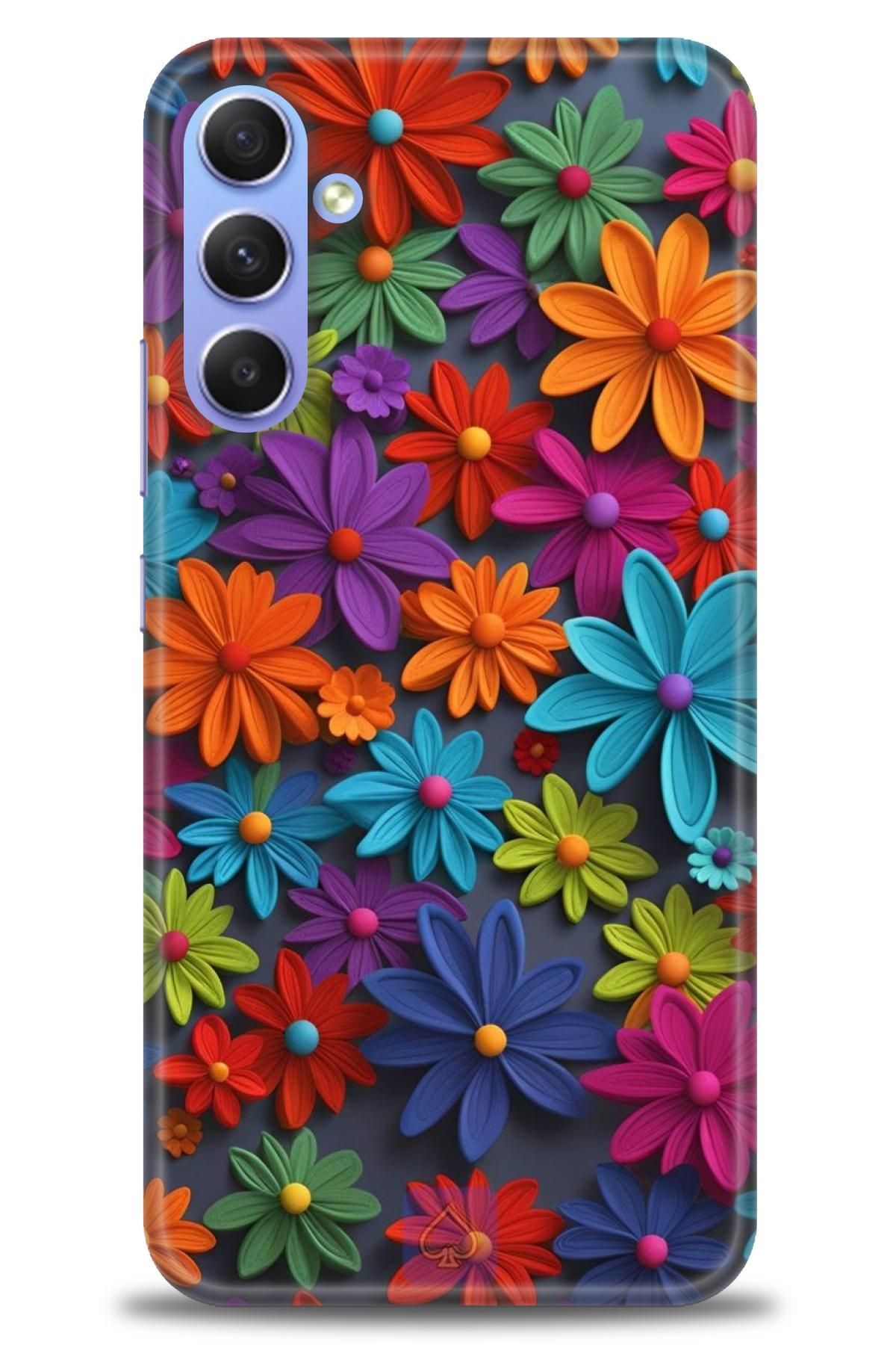 CooperTech Samsung Galaxy A34 İle Uyumlu HD Baskılı Desenli Silikon Kılıf - 315