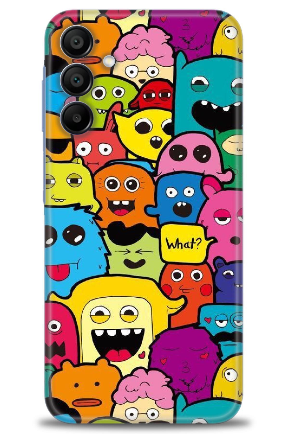 CooperTech Samsung Galaxy A15 İle Uyumlu HD Baskılı Desenli Silikon Kılıf - 289