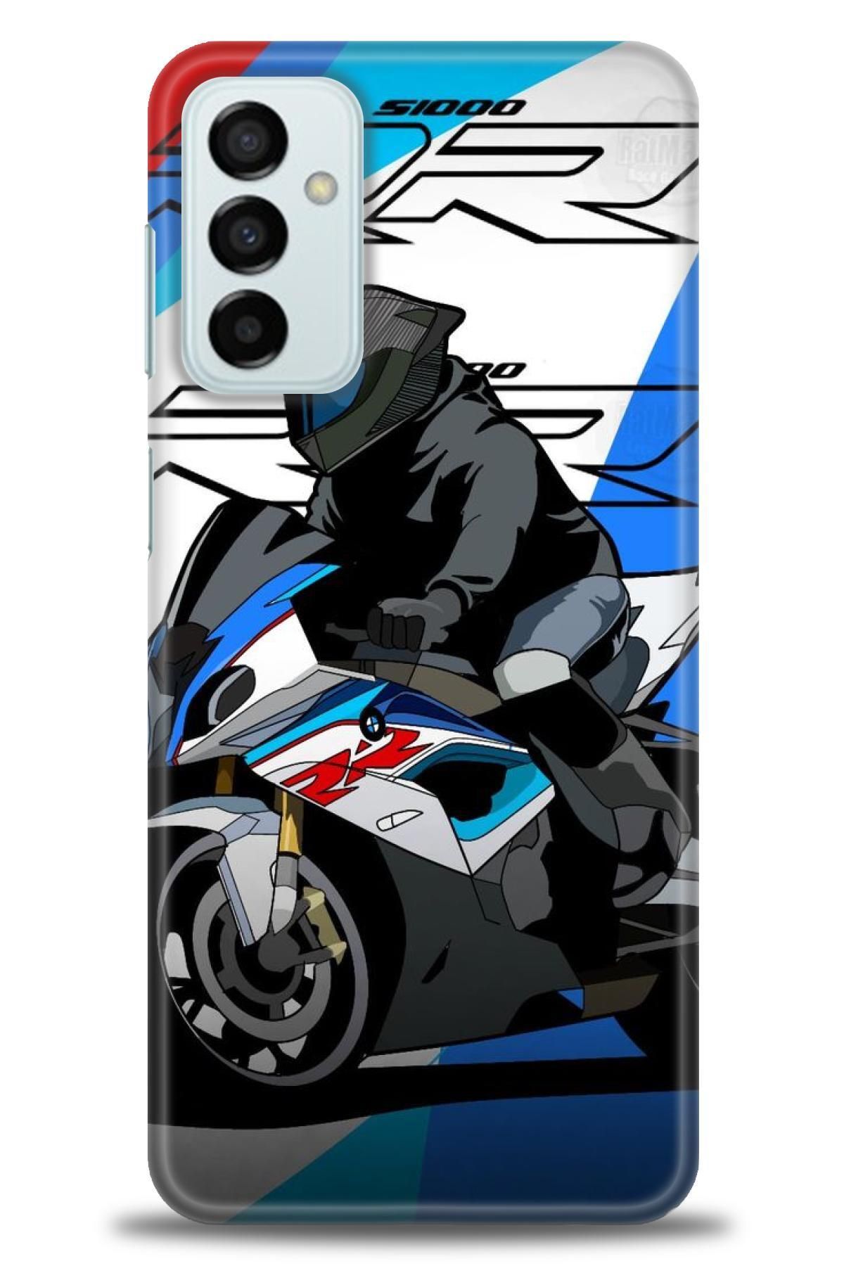 CooperTech Samsung Galaxy M23 İle Uyumlu HD Baskılı Desenli Silikon Kılıf - 982