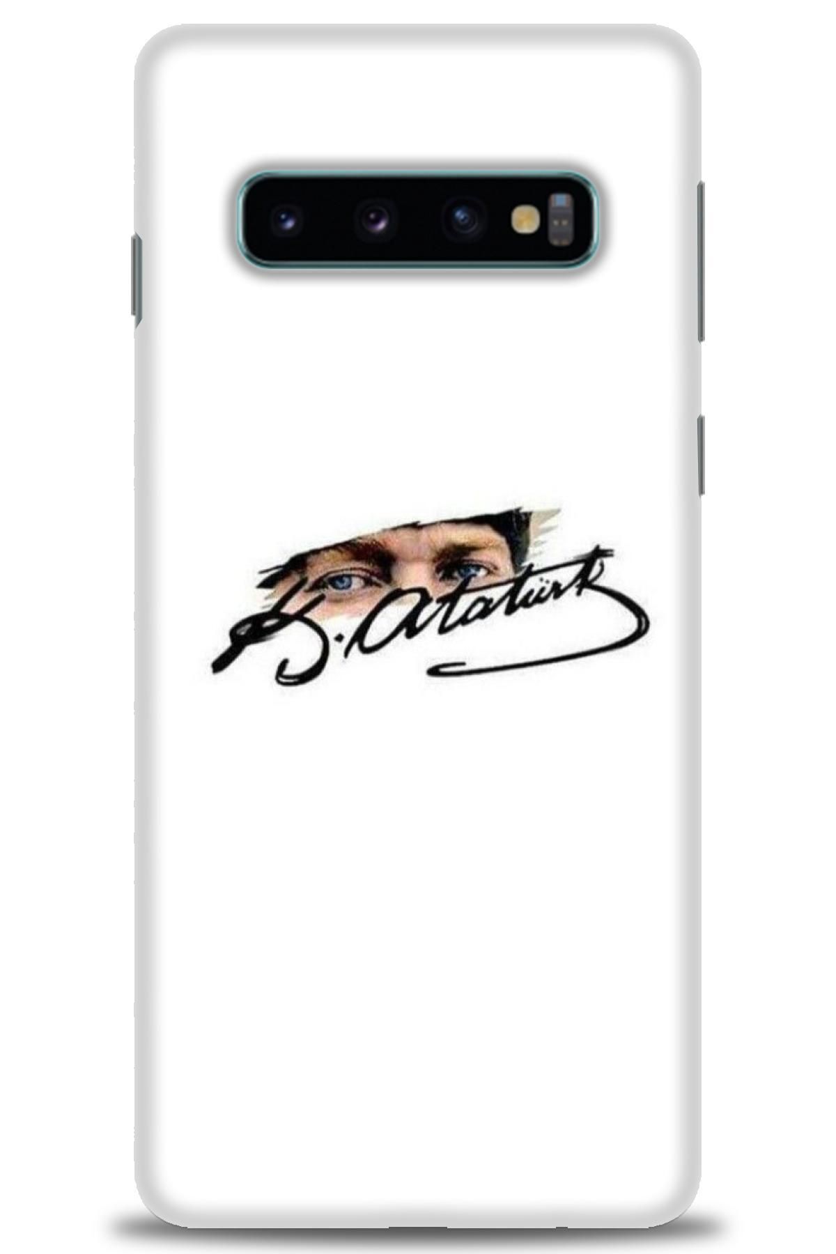 CooperTech Samsung Galaxy S10 İle Uyumlu HD Baskılı Desenli Silikon Kılıf - 1035