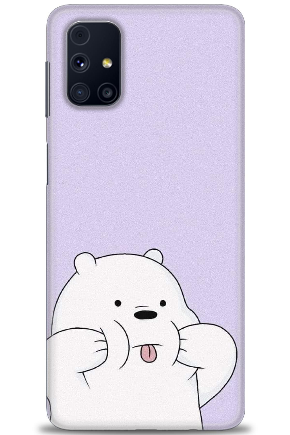 CooperTech Samsung Galaxy M31S İle Uyumlu HD Baskılı Desenli Silikon Kılıf - 82
