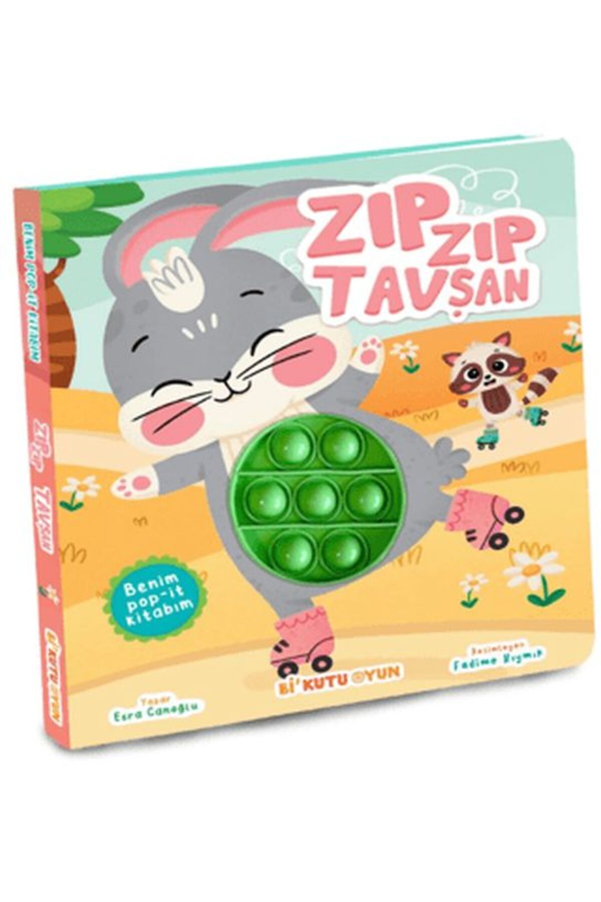 Bi Kutu Oyun Benim Pop - İt Kitabım Zıp Zıp Tavşan (Tak Çıkar)