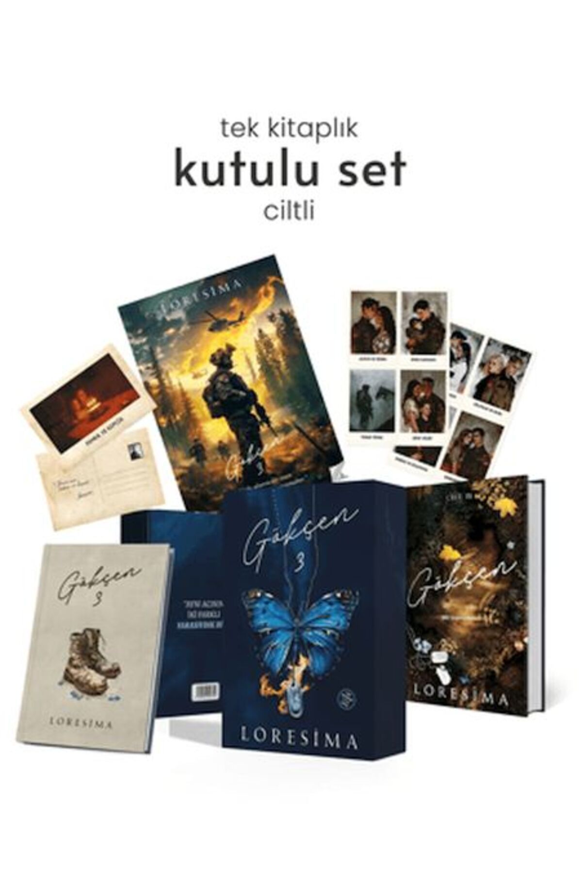Ephesus Yayınları Gökçen 3: Güz Yağmurları - Hediyeli Özel Kutu
