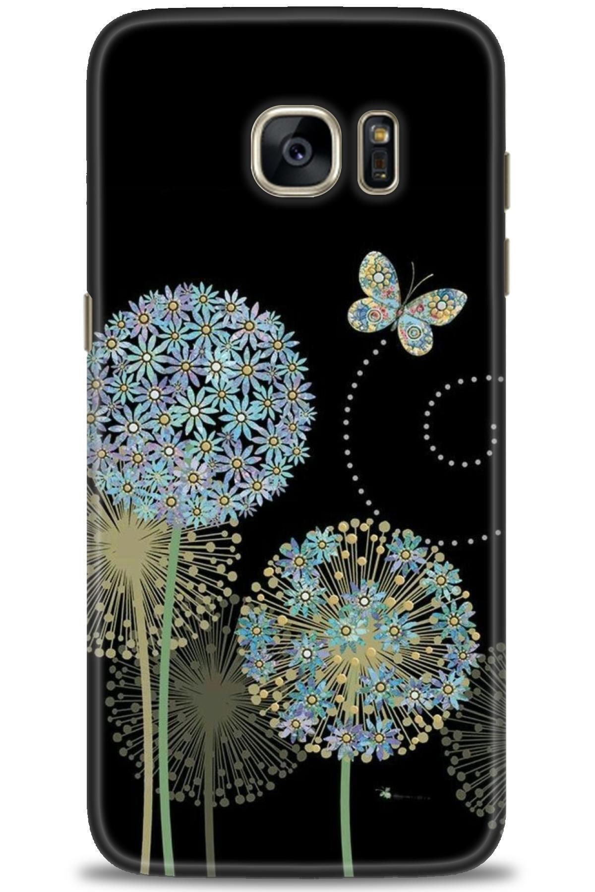 CooperTech Samsung Galaxy S7 Edge İle Uyumlu HD Baskılı Desenli Silikon Kılıf - 1044