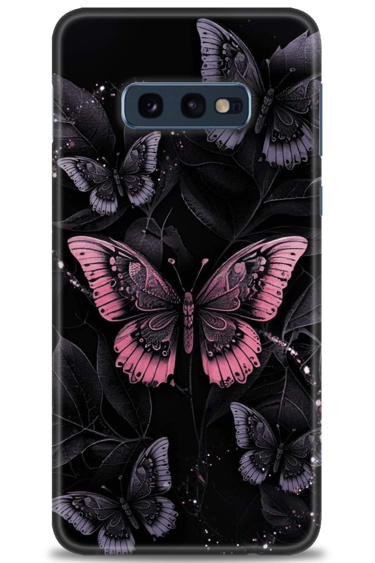 CooperTech Samsung Galaxy S10E İle Uyumlu HD Baskılı Desenli Silikon Kılıf - 1026