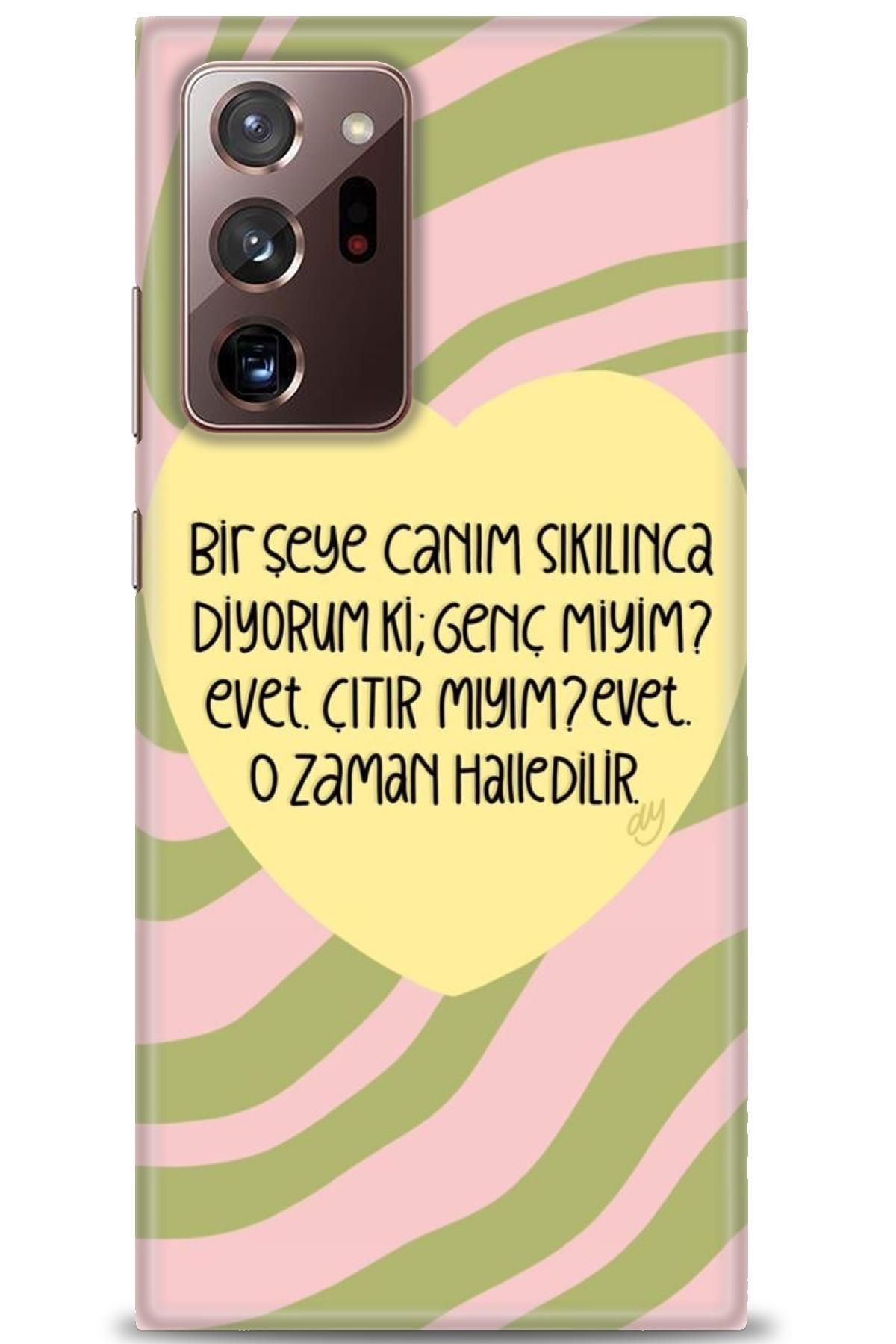 CooperTech Samsung Galaxy Note 20 İle Uyumlu HD Baskılı Desenli Silikon Kılıf - 1080