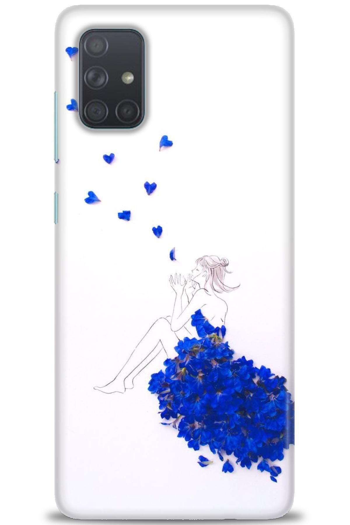 CooperTech Samsung Galaxy A51 İle Uyumlu HD Baskılı Desenli Silikon Kılıf - 739