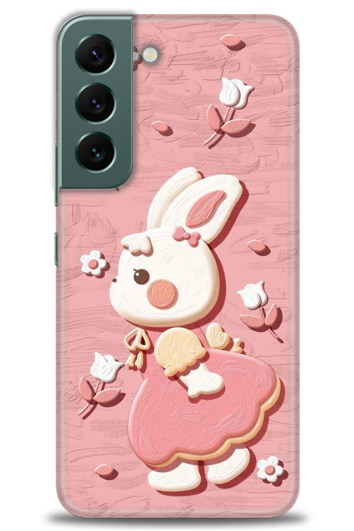 CooperTech Samsung Galaxy S22 İle Uyumlu HD Baskılı Desenli Silikon Kılıf - 838