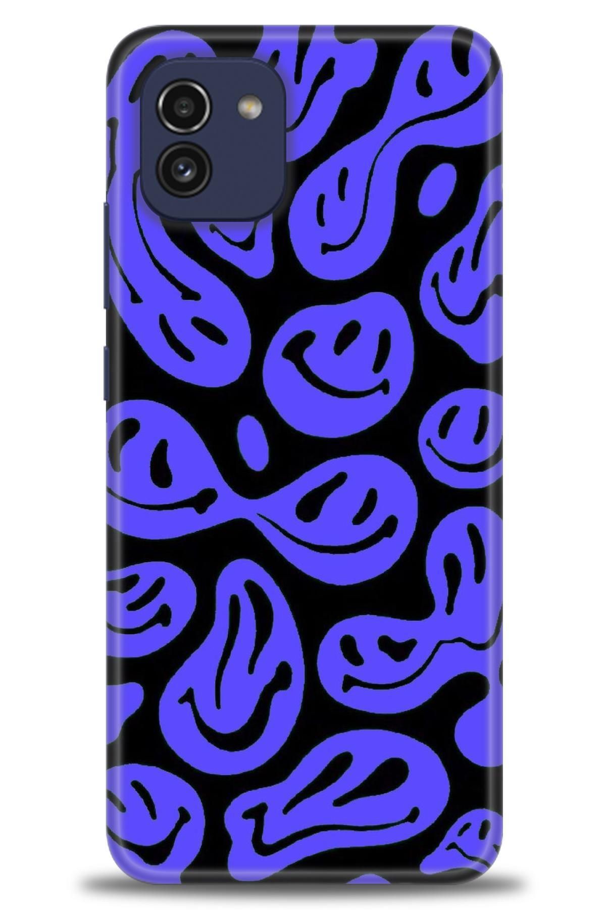 CooperTech Samsung Galaxy A03 İle Uyumlu HD Baskılı Desenli Silikon Kılıf - 702