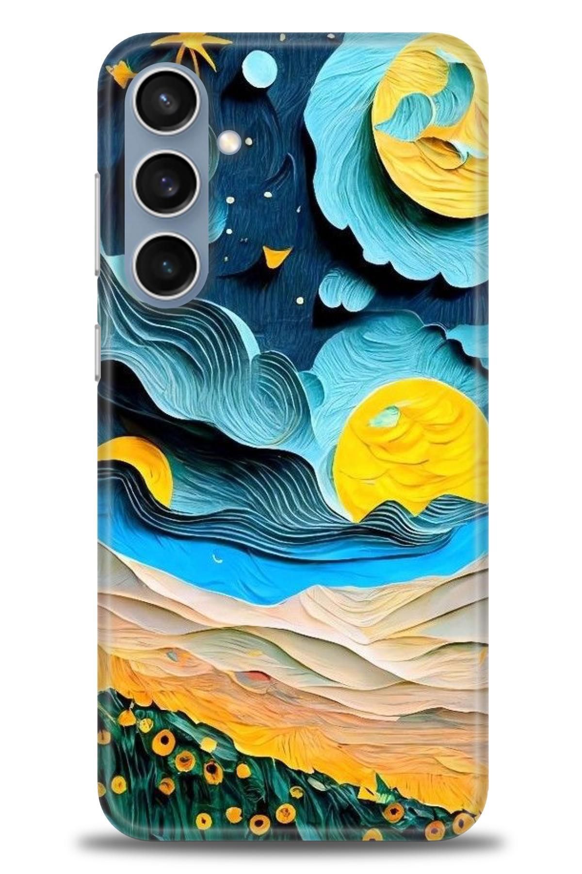 CooperTech Samsung Galaxy S23 FE İle Uyumlu HD Baskılı Desenli Silikon Kılıf - 324