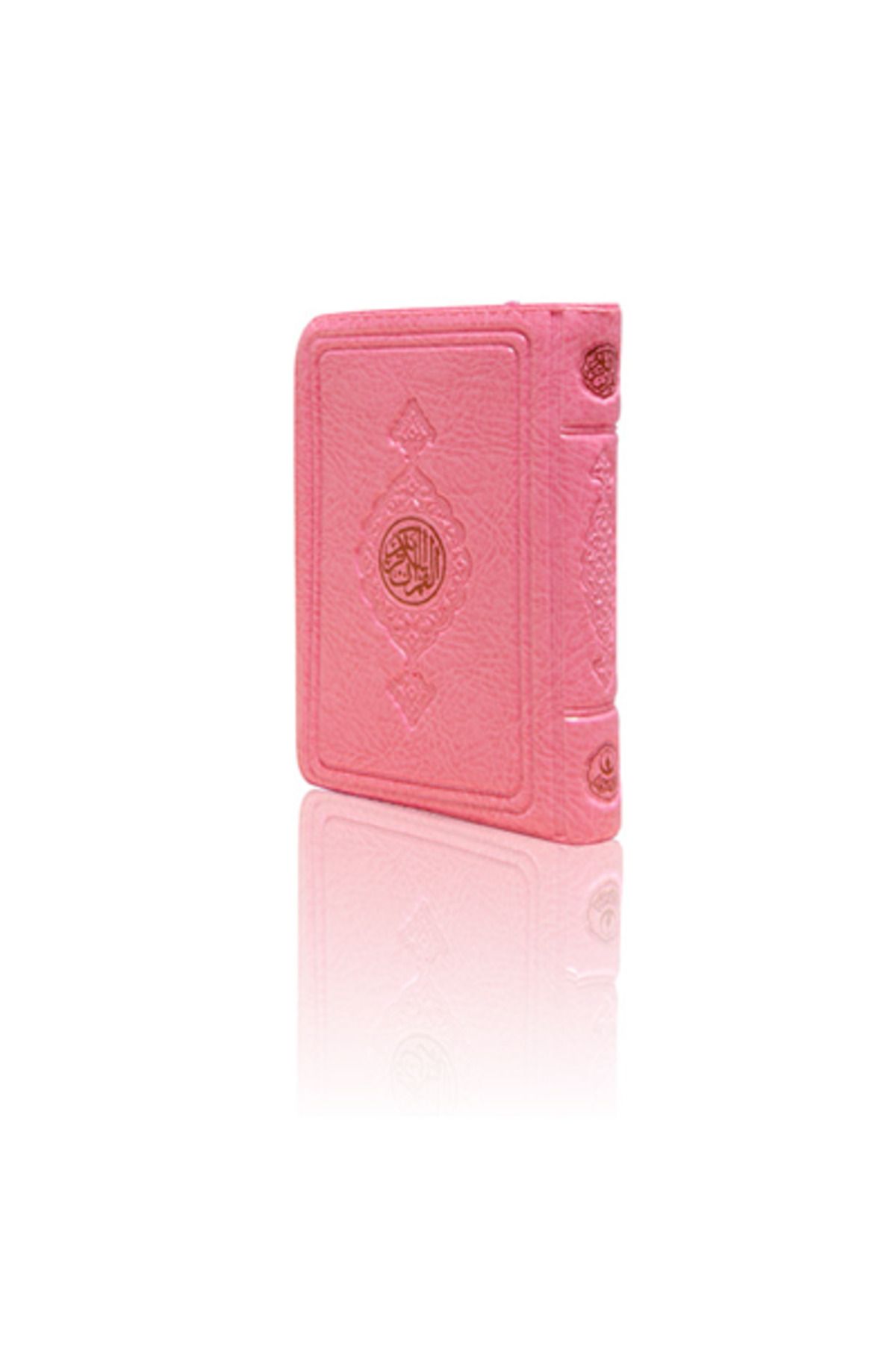 Ketebe Yayınları Büyük Cep Boy Kur'an-ı Kerim (Pembe Renk, Kılıflı, Mühürlü)