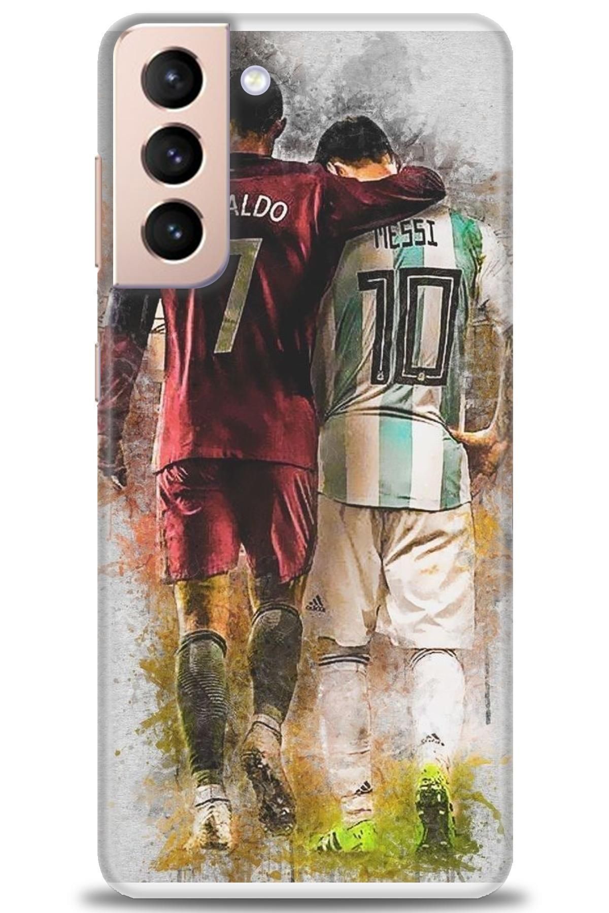 CooperTech Samsung Galaxy S21 İle Uyumlu HD Baskılı Desenli Silikon Kılıf - 144