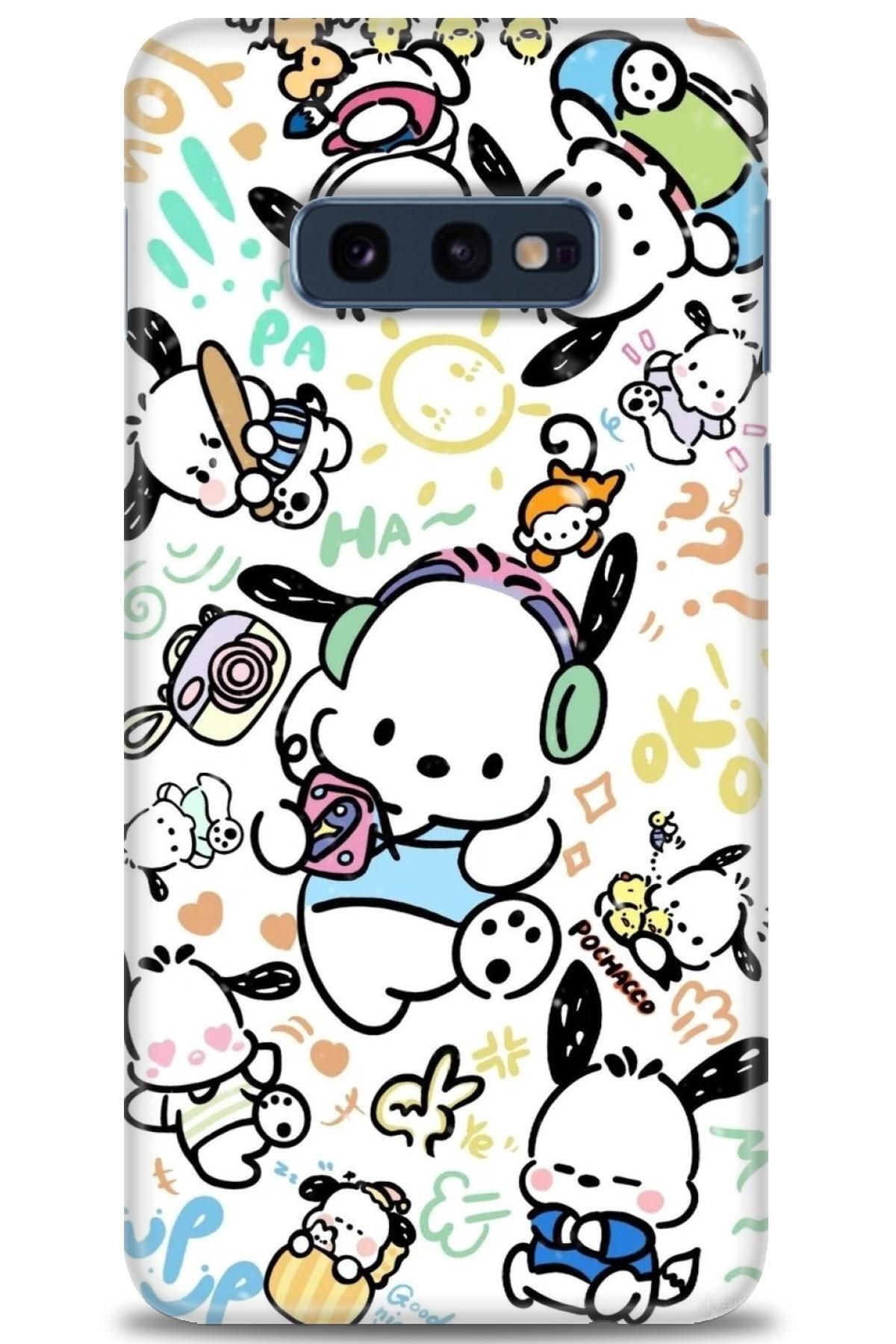 CooperTech Samsung Galaxy S10E İle Uyumlu HD Baskılı Desenli Silikon Kılıf - 1053