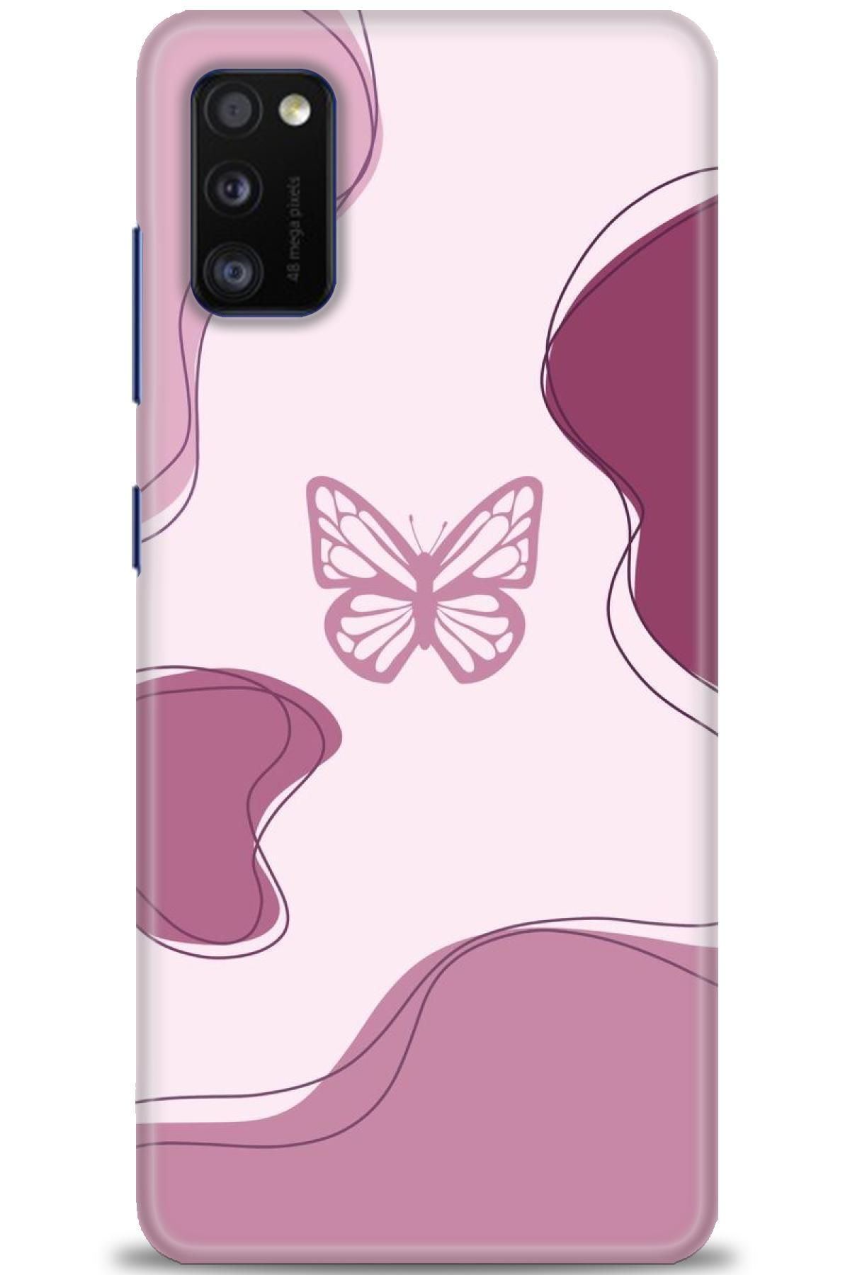 CooperTech Samsung Galaxy A41 İle Uyumlu HD Baskılı Desenli Silikon Kılıf - 694