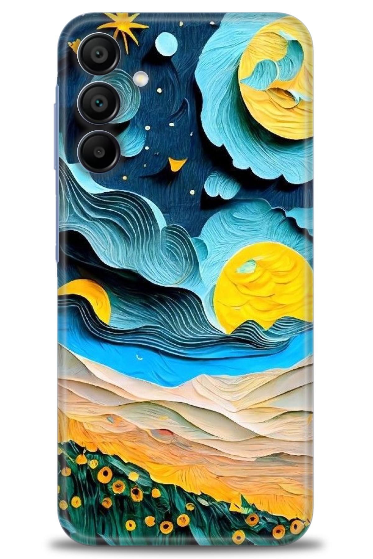 CooperTech Samsung Galaxy A15 İle Uyumlu HD Baskılı Desenli Silikon Kılıf - 324
