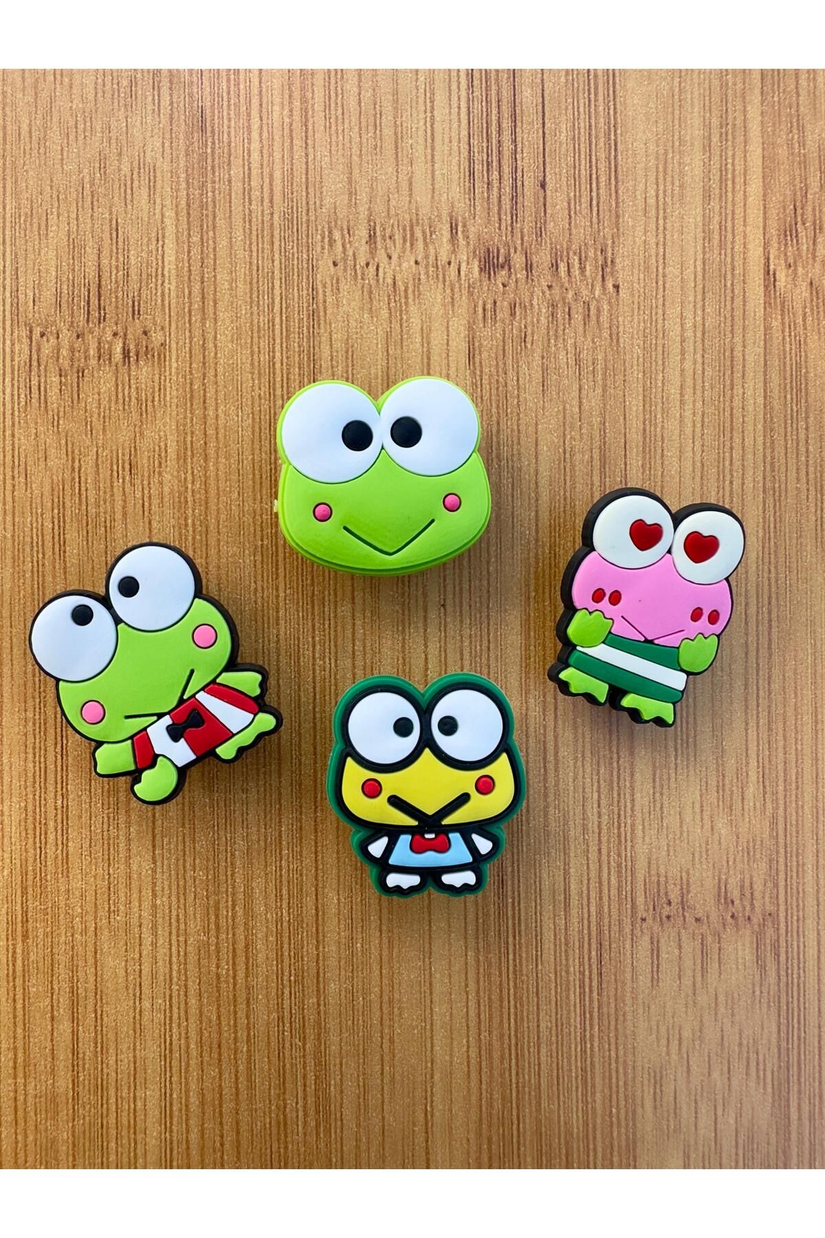 Crocs CROCS SÜSÜ TERLİK SÜSÜ JİBBİTZ 4'LÜ KURBAĞA SET