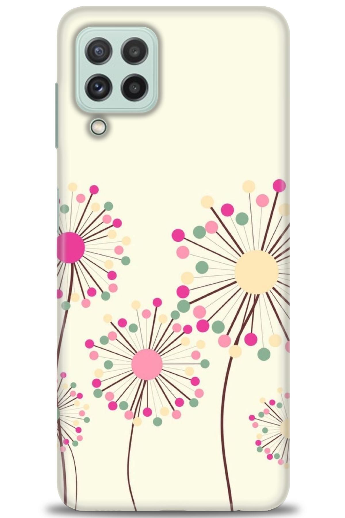 CooperTech Samsung Galaxy M32 İle Uyumlu HD Baskılı Desenli Silikon Kılıf - 55