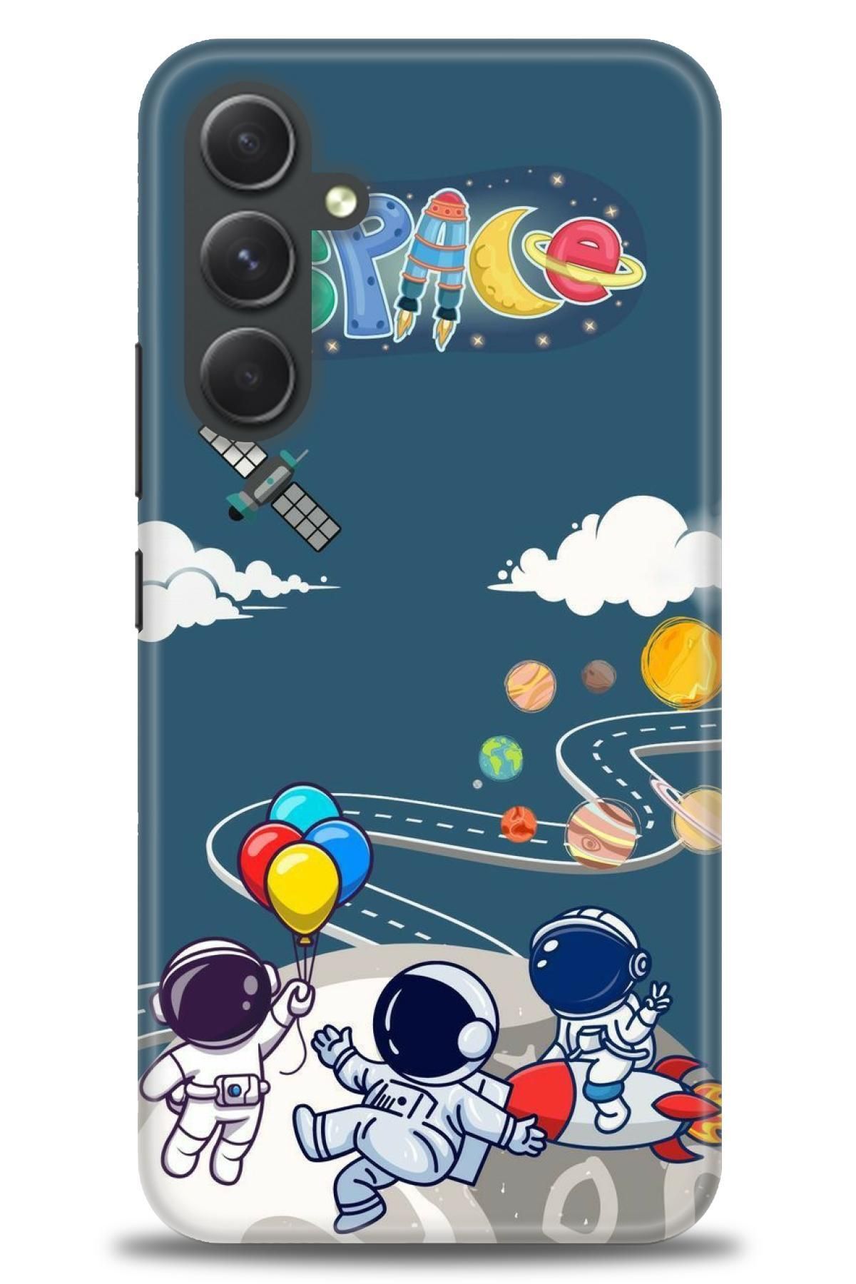 CooperTech Samsung Galaxy A54 İle Uyumlu HD Baskılı Desenli Silikon Kılıf - 298