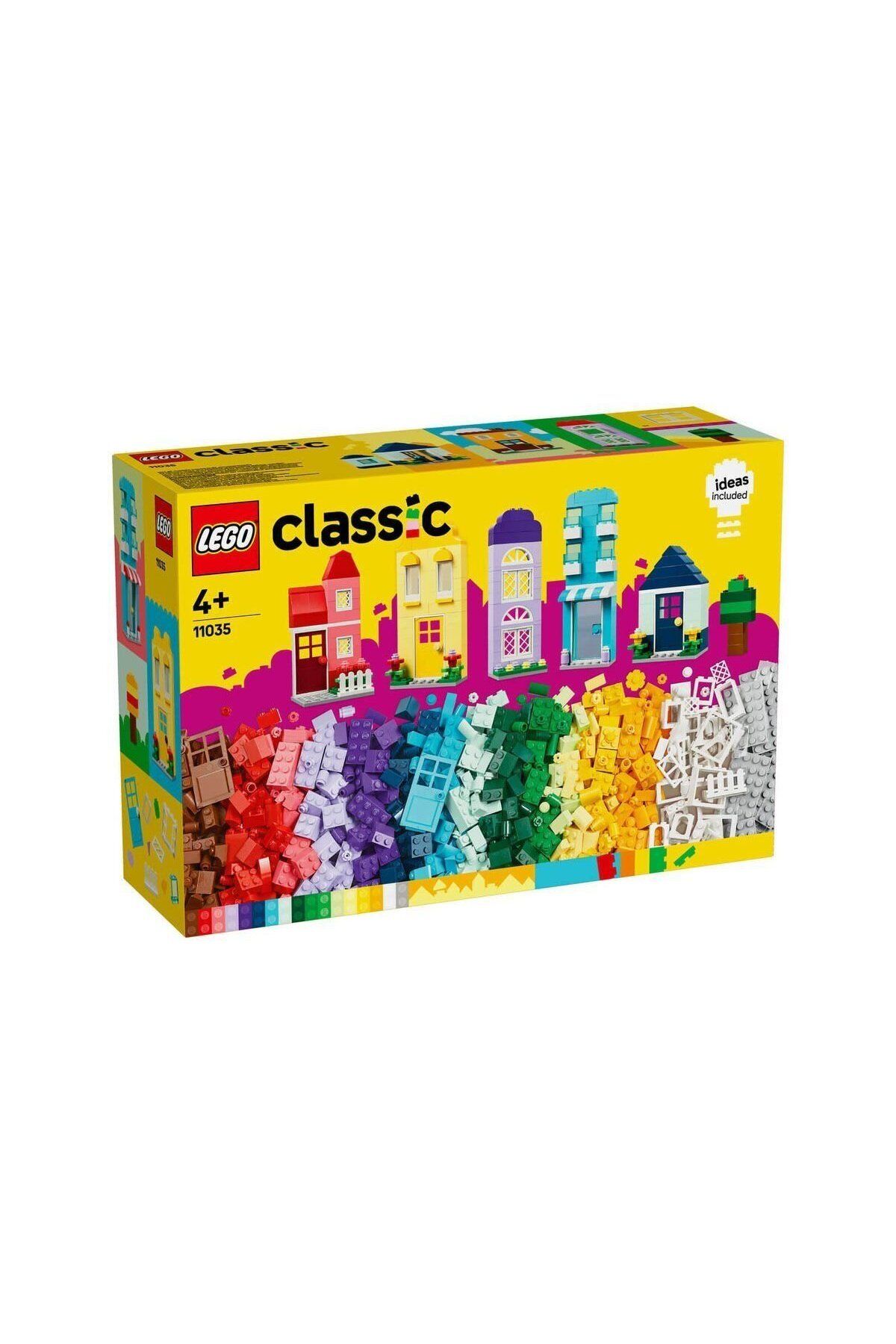 Aymir Ticaret 11035 Lego Clic Yaratıcı Evler 850 parça +4 yaş