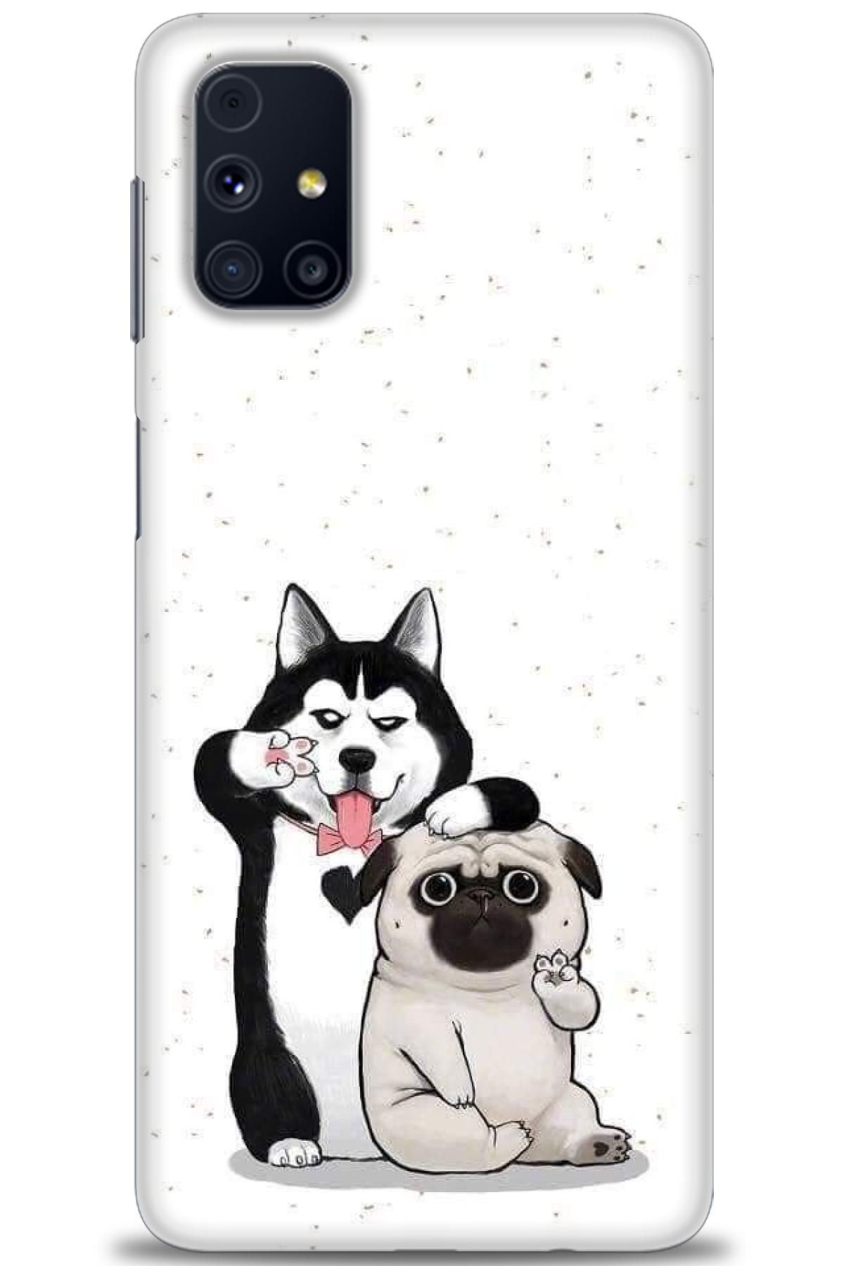 CooperTech Samsung Galaxy M31S İle Uyumlu HD Baskılı Desenli Silikon Kılıf - 595