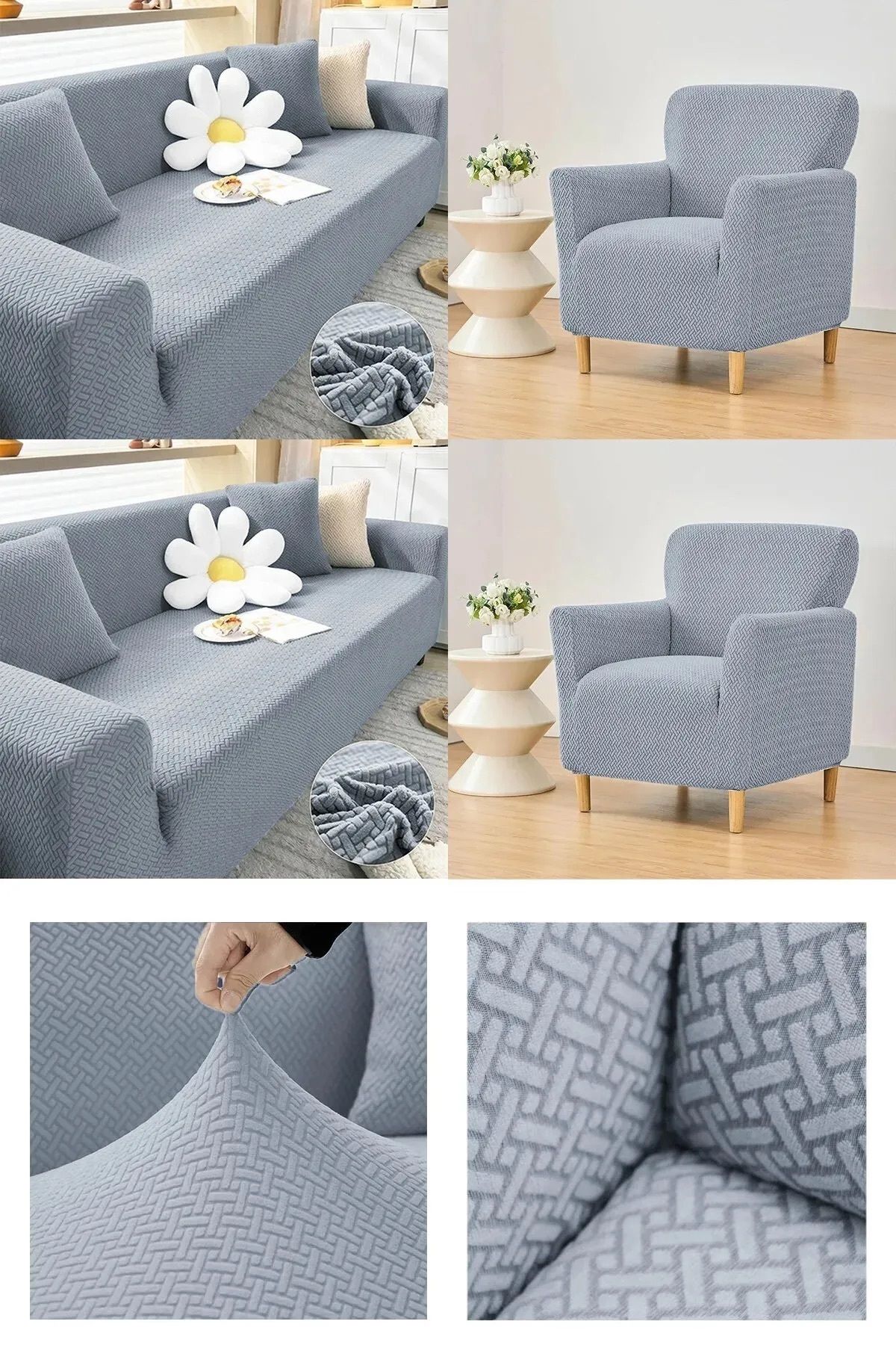 uy mall 3.3.1.1 koltuk örtüsü tıkımı esnek lastikli koltuk kılıfı sofa cever