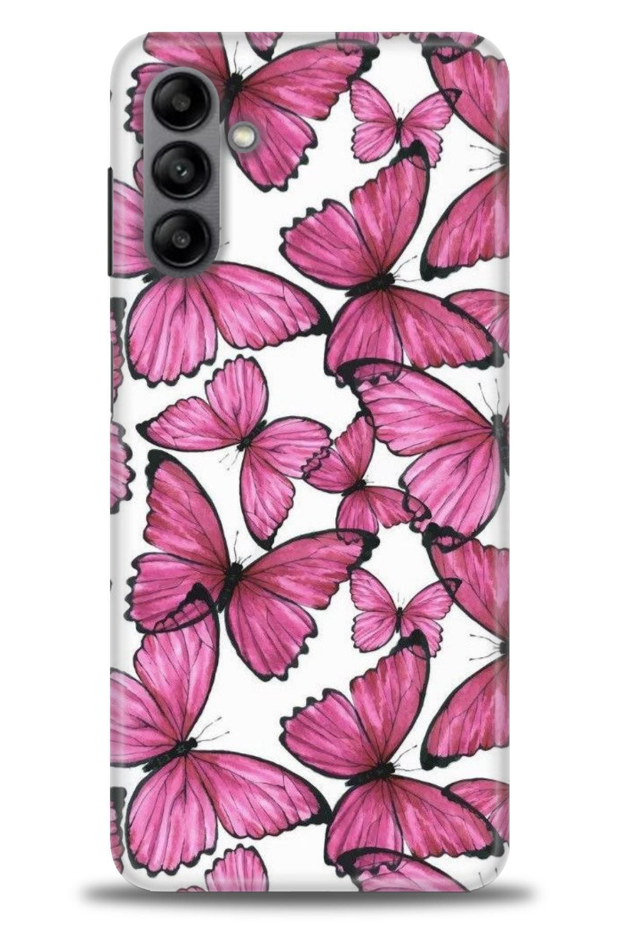CooperTech Samsung Galaxy A04S İle Uyumlu HD Baskılı Desenli Silikon Kılıf - 117